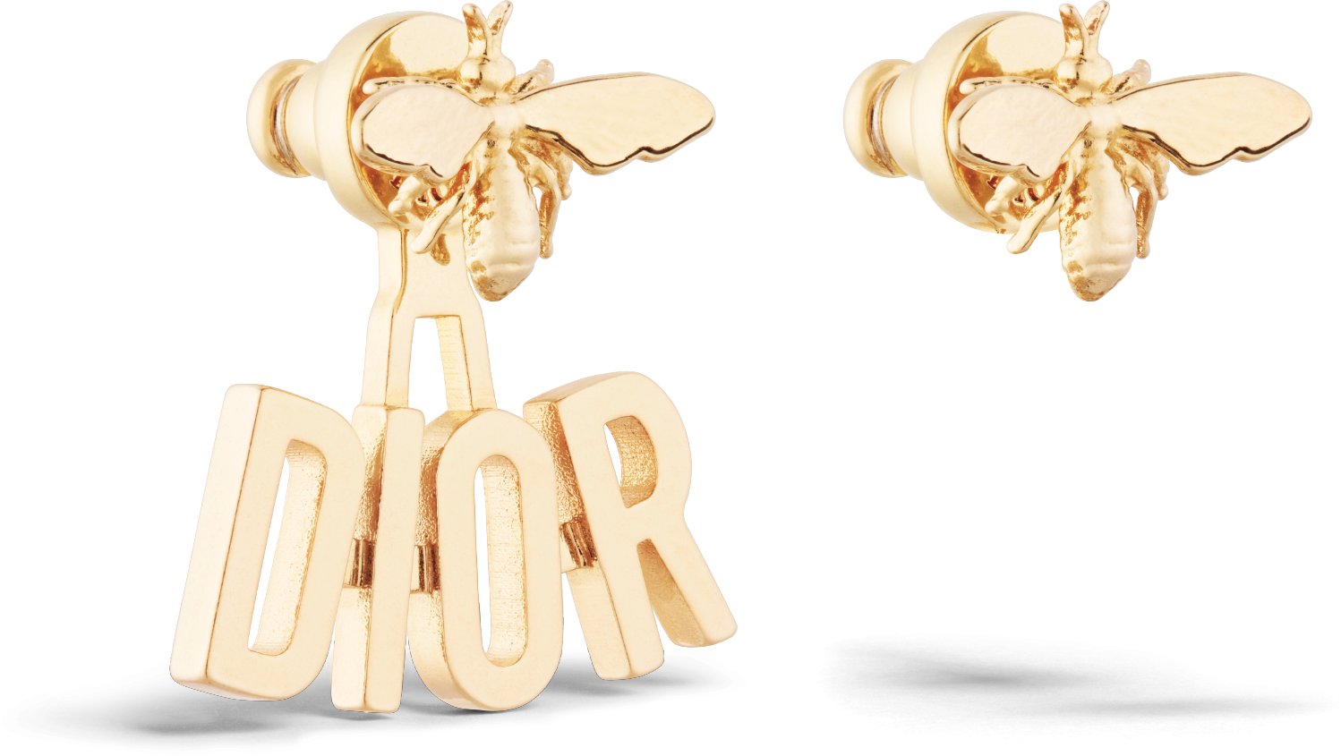 Dio(r)evolution Earrings Three quarter closed view