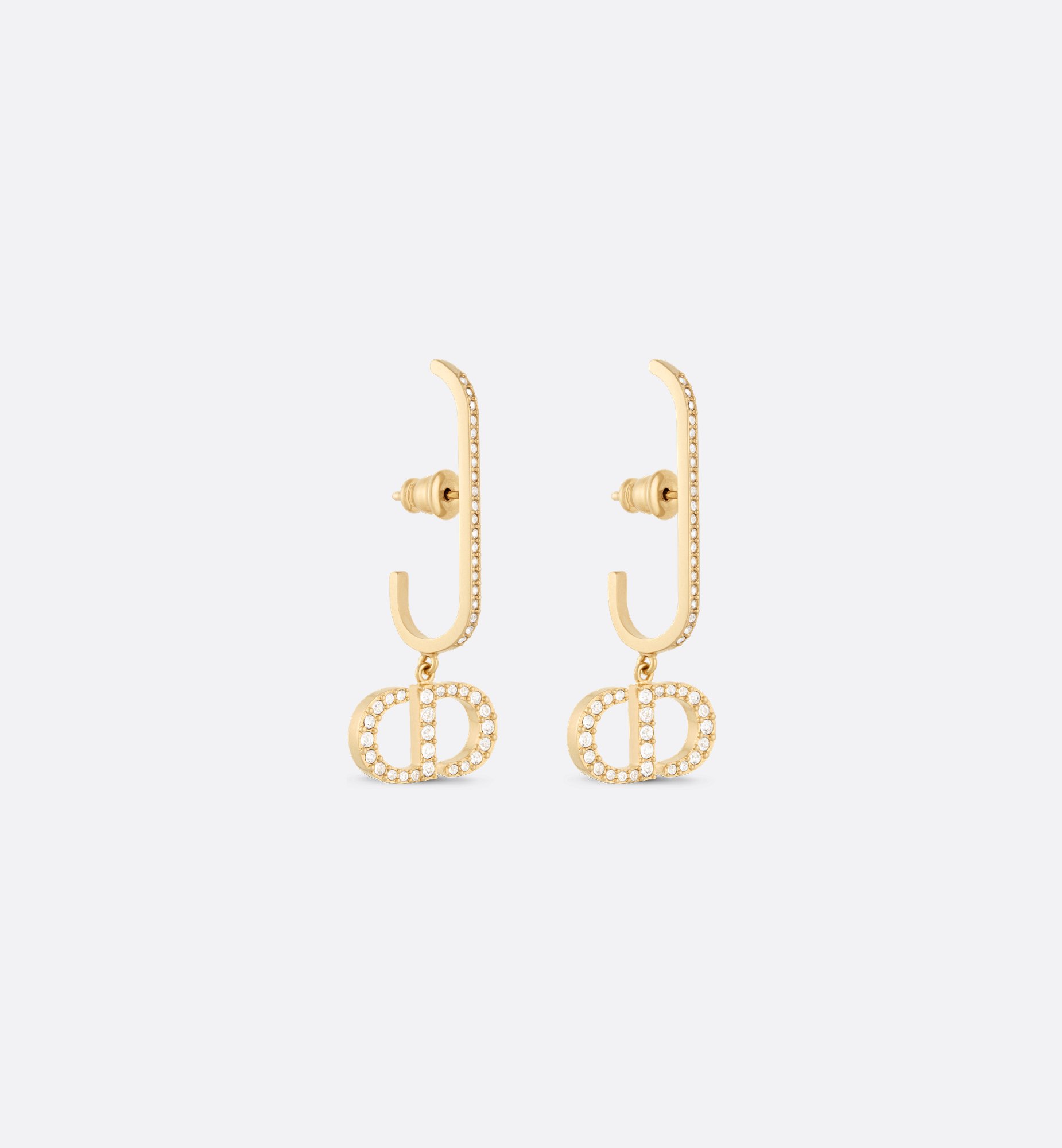 DIOR | 30 Montaigne ピアス メタル & クリスタル DIOR | 30 Montaigne ピアス メタル & クリスタル