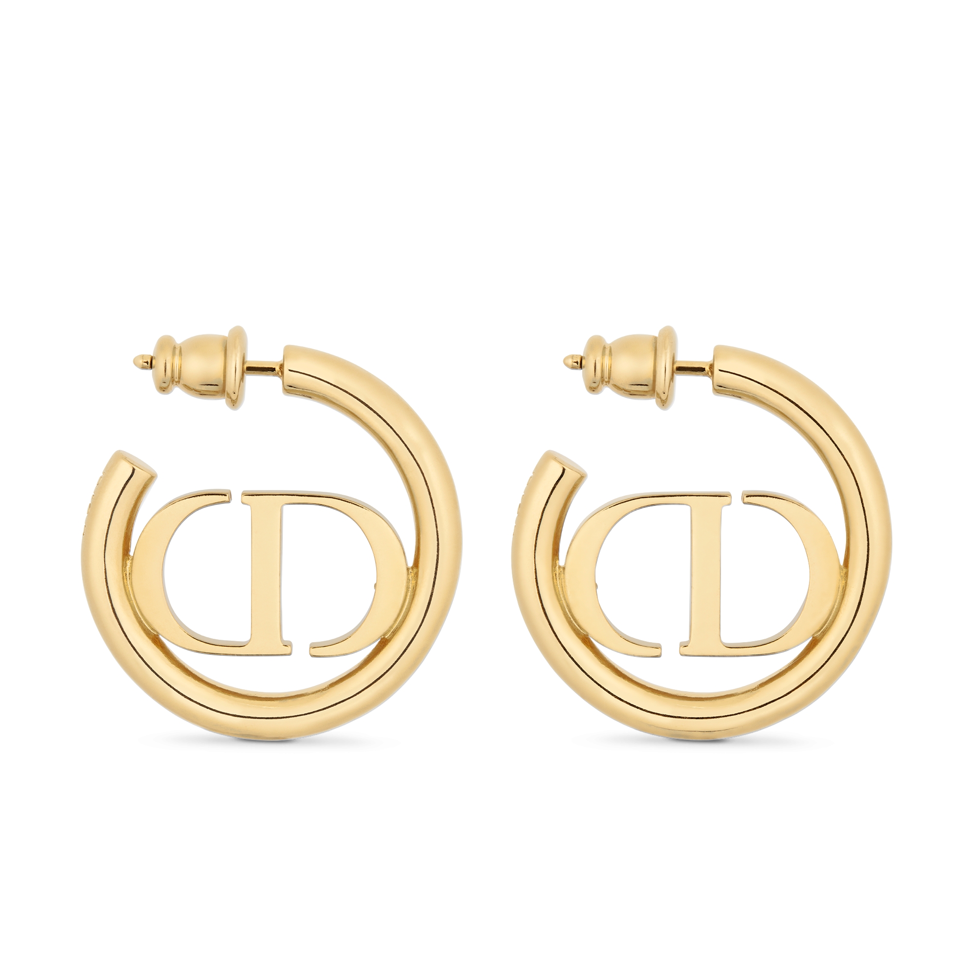 30 Montaigne Earrings Gold-Finish Metal E02