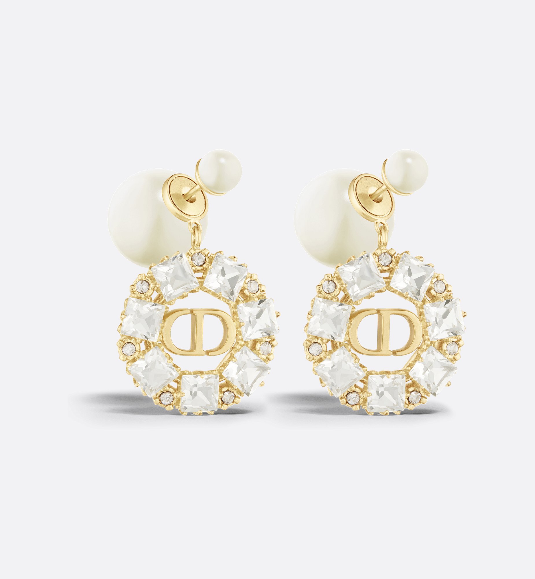 DIOR | Dior Tribales ピアス メタル・レジンパール・クリスタル DIOR | Dior Tribales ピアス メタル・レジンパール・クリスタル