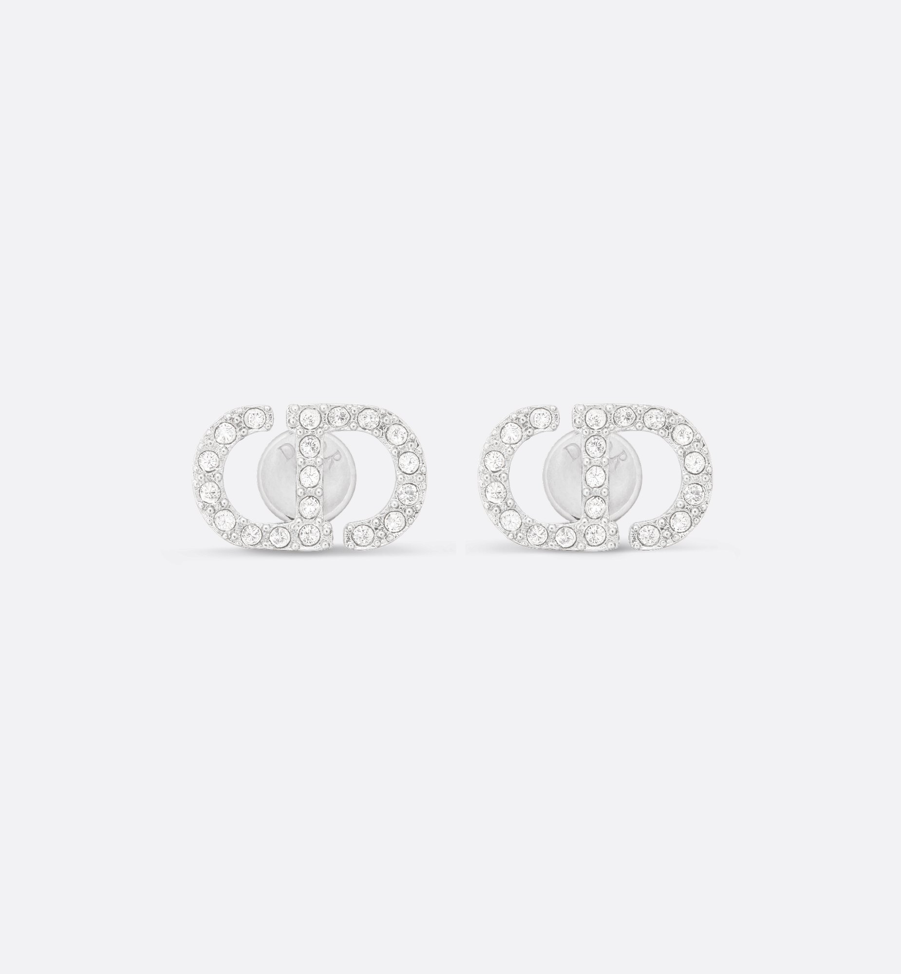 DIOR | Petit CD ミニ スタッドピアス メタル & クリスタル DIOR | Petit CD ミニ スタッドピアス メタル & クリスタル