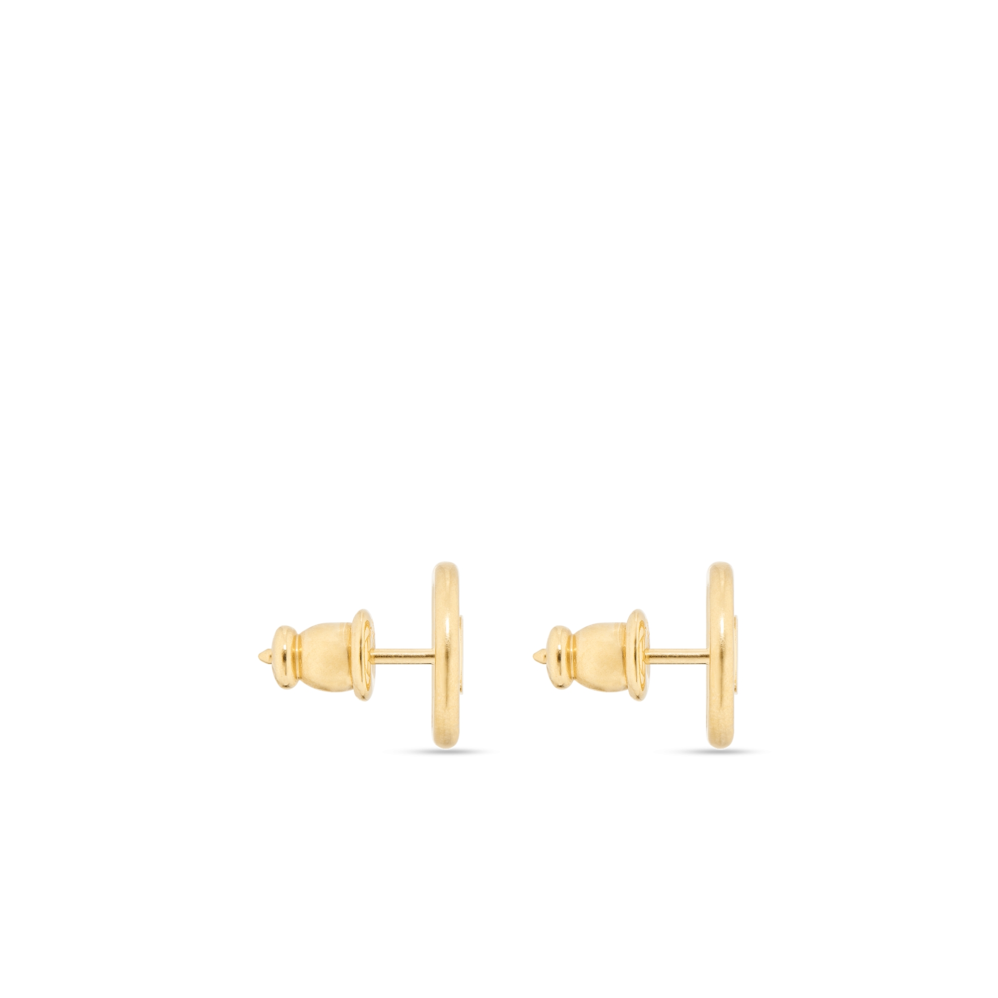 30 Montaigne Stud Earrings Gold-Finish Metal E02