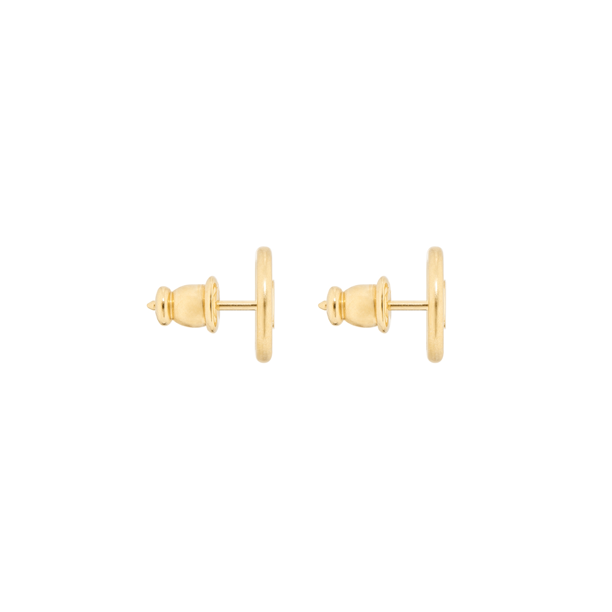 30 Montaigne Stud Earrings Gold-Finish Metal E02
