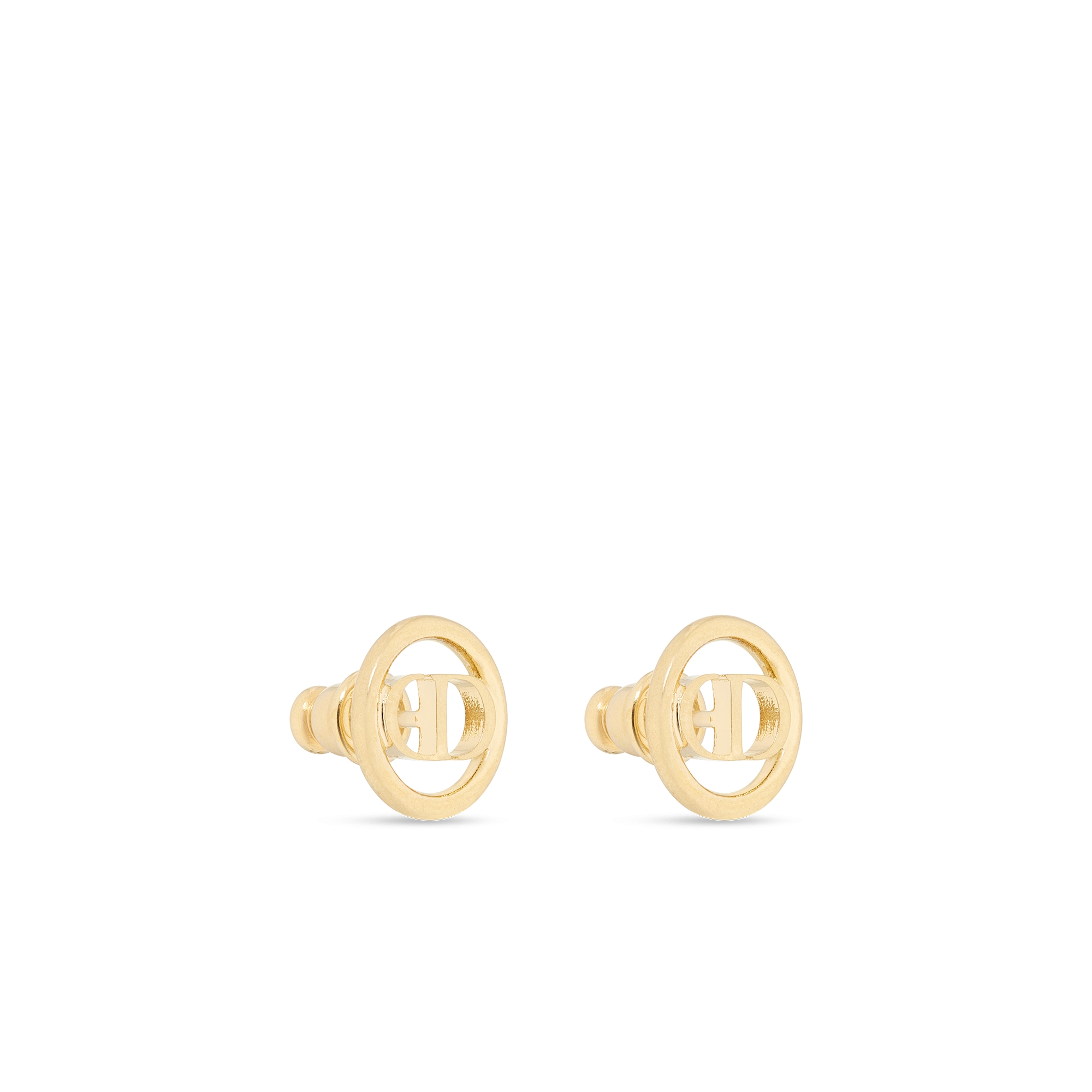 30 Montaigne Stud Earrings Gold-Finish Metal E03