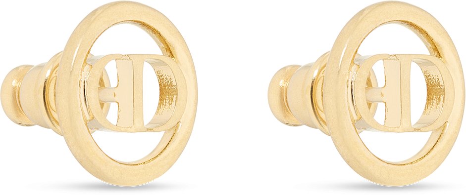 ディオール ピアス DIOR 30 MONTAIGNE EARRINGS メタル ピアス GOLD/Dusty Ivory ゴールド/ホワイト系 -  LA MON