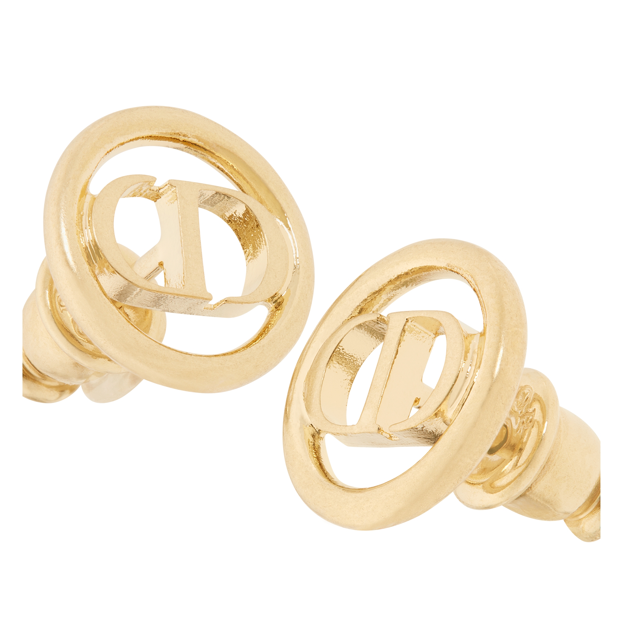 30 Montaigne Stud Earrings Gold-Finish Metal E09