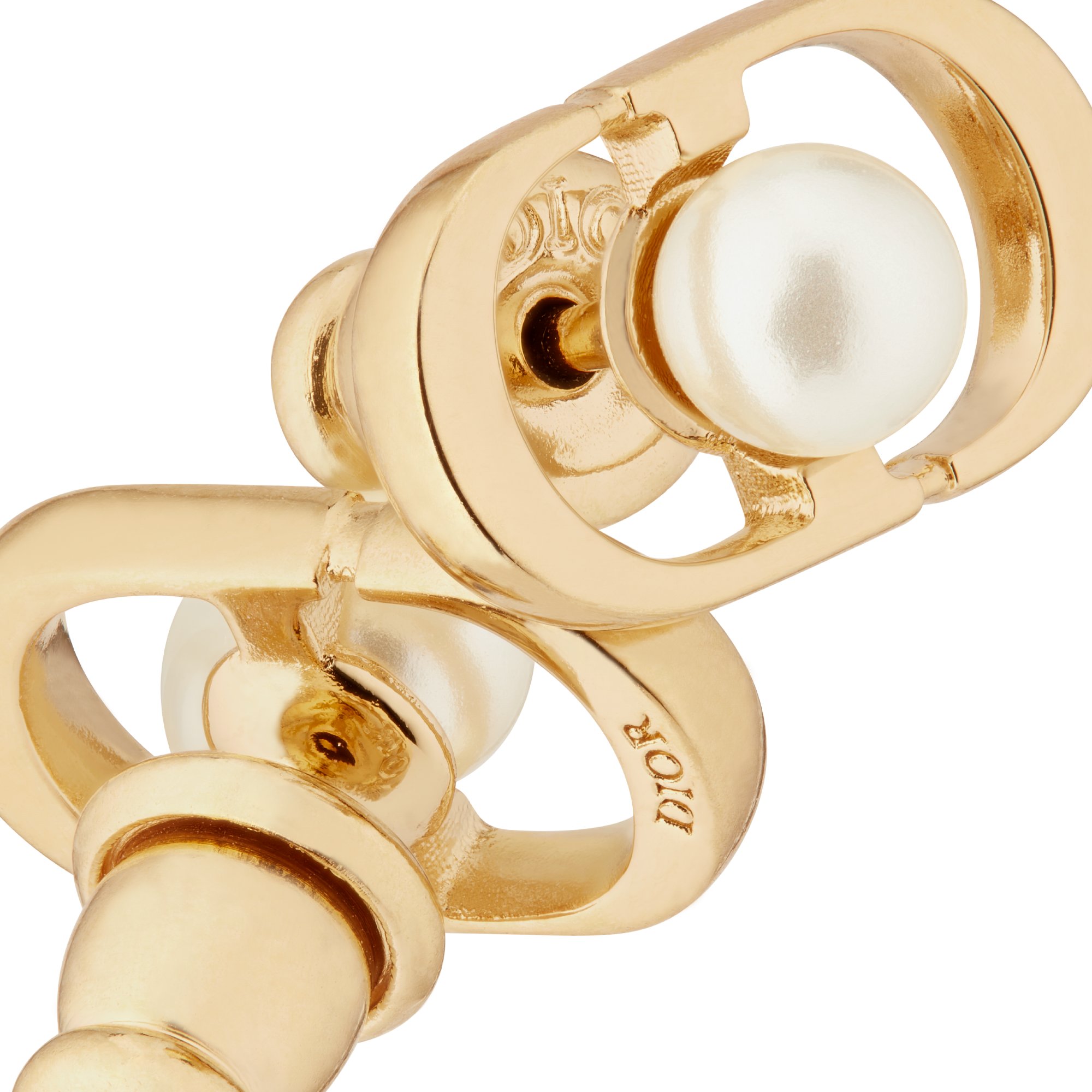 Dior stud earrings on sale