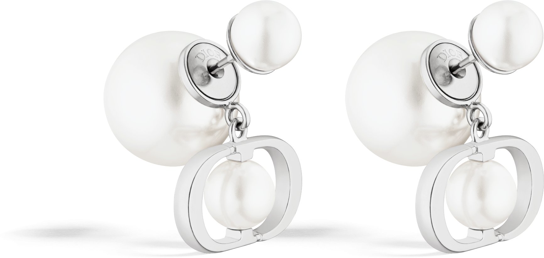 Dior Tribales Earrings Three quarter closed view