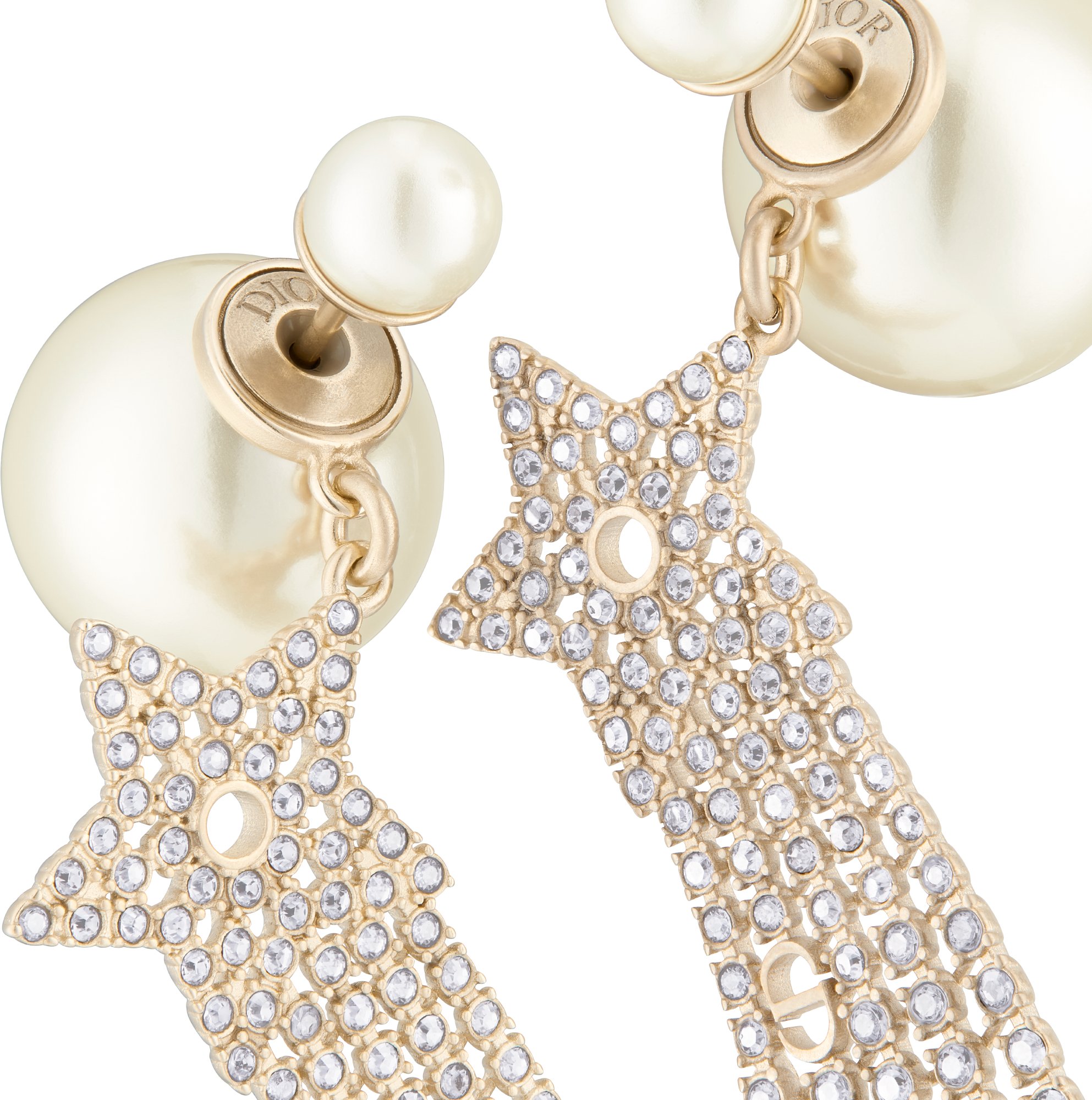 Dior star earrings discount