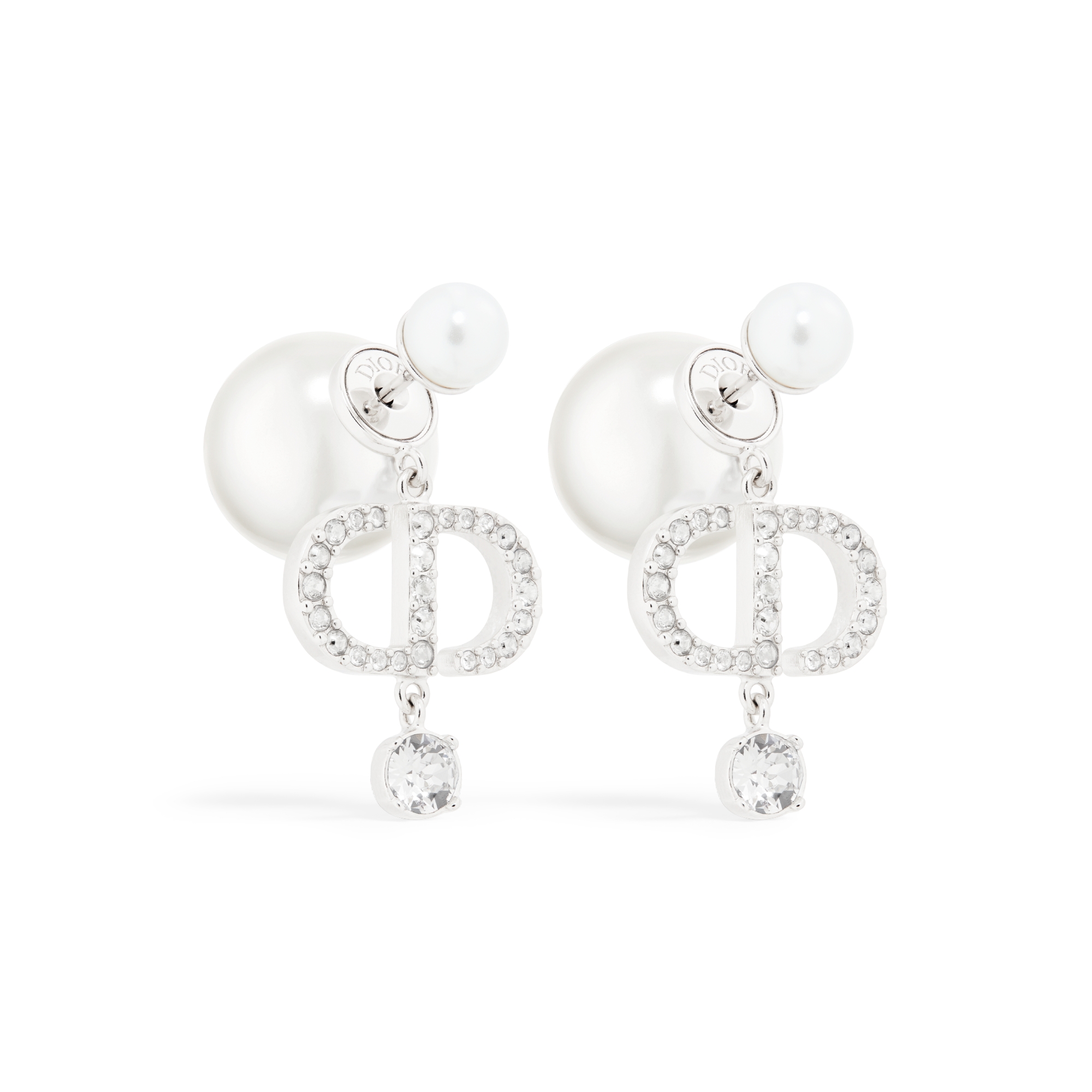 DIOR | Dior Tribales ピアス メタル・レジンパール・クリスタル