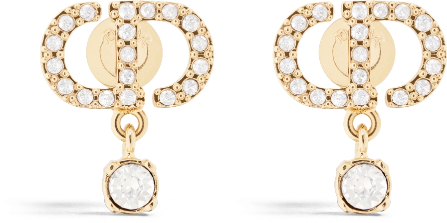 Dior cd earrings best sale