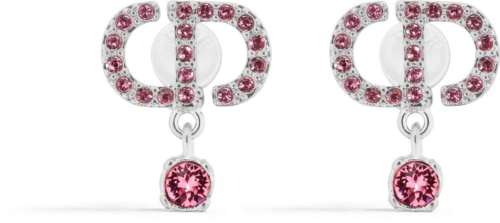 Christian dior diamond earrings hot sale