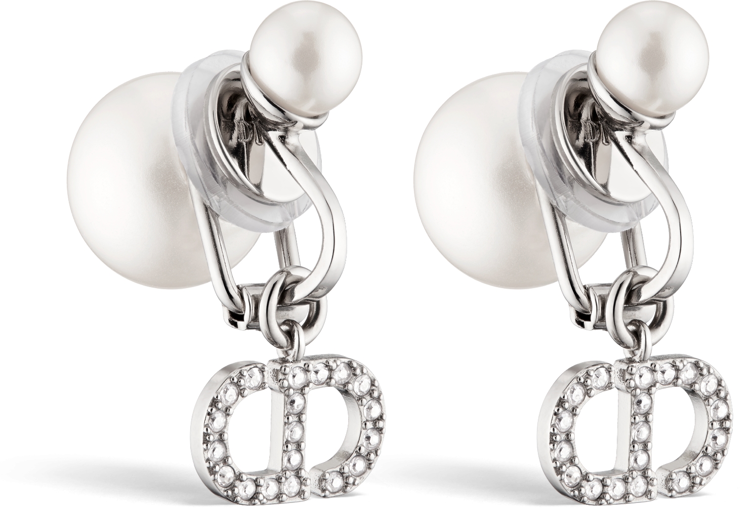 Clip on earrings dior best sale