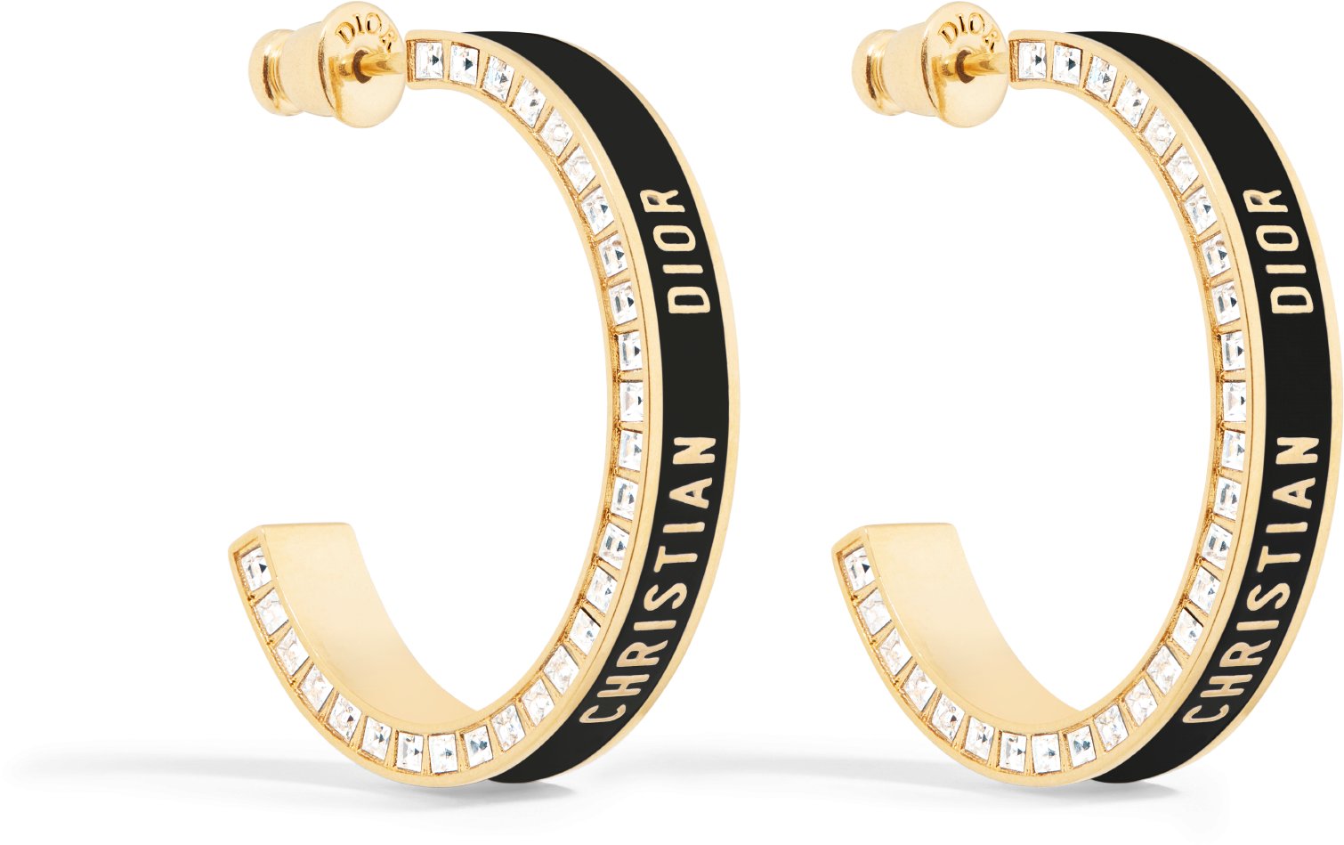 Christian dior hoop earrings new arrivals