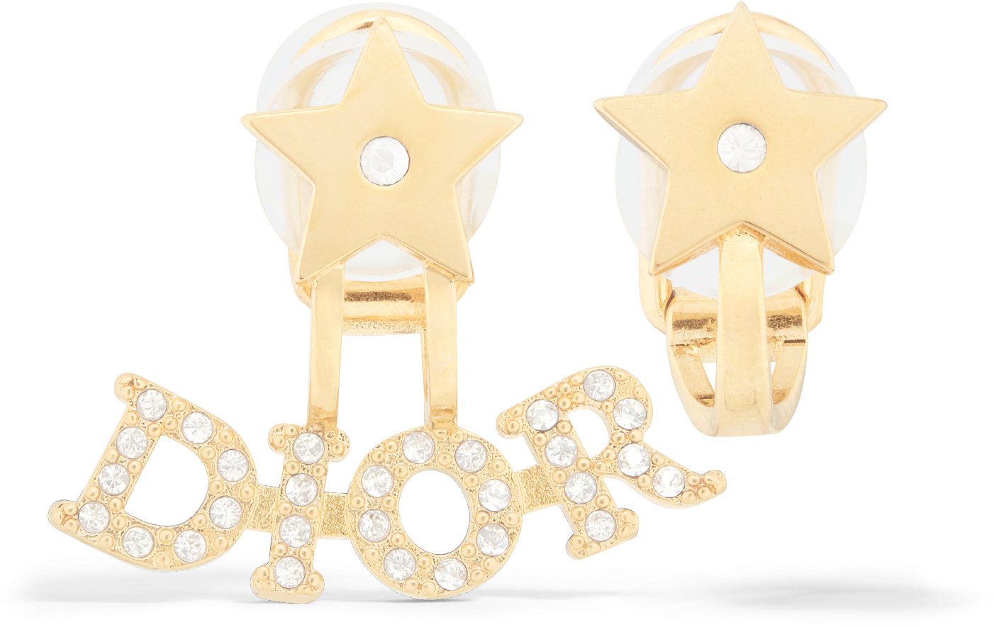 Dior star earrings best sale