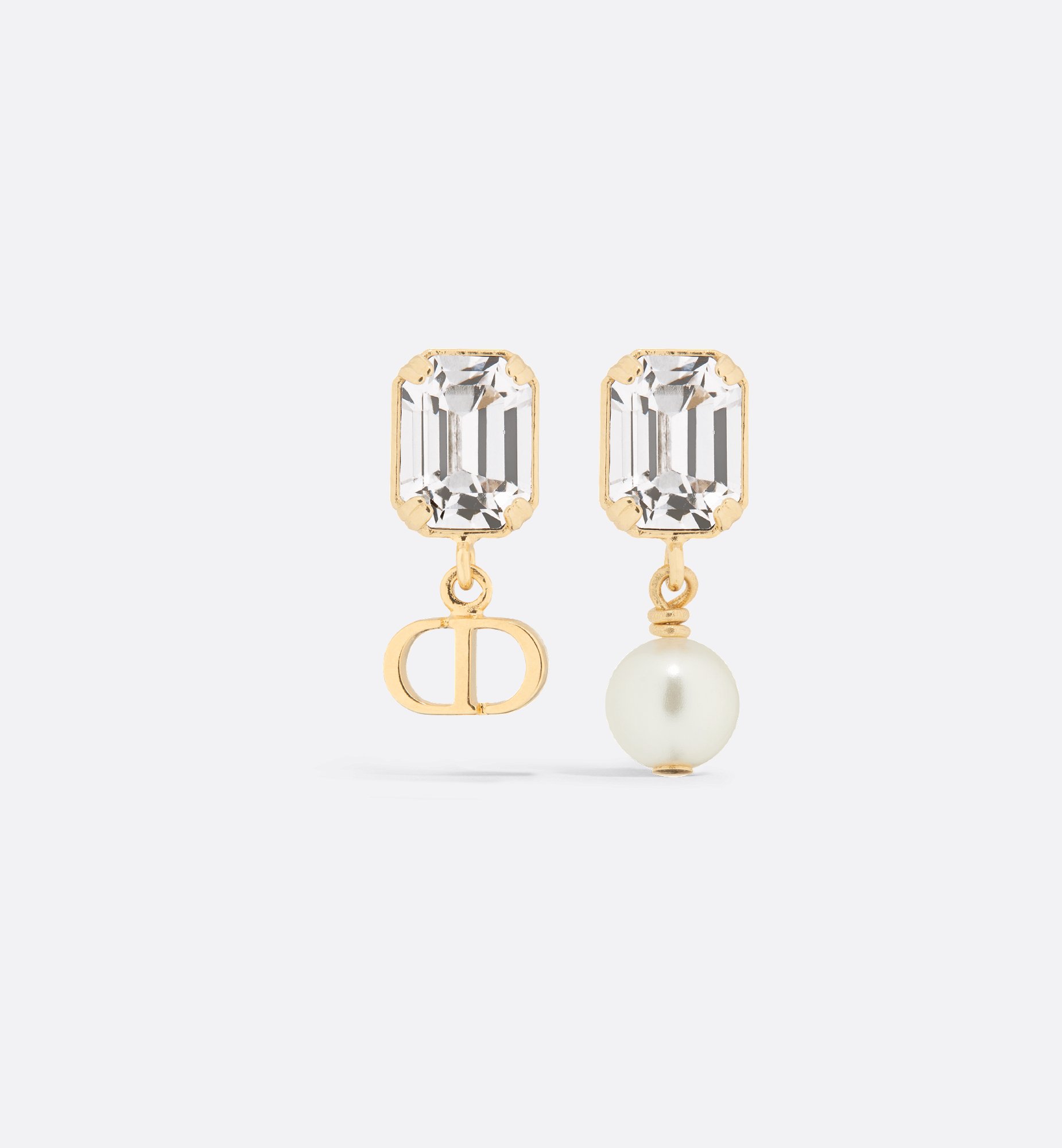 DIOR | Petit CD ピアス メタル & レジンパール - アクセサリー DIOR | Petit CD ピアス メタル & レジンパール - アクセサリー