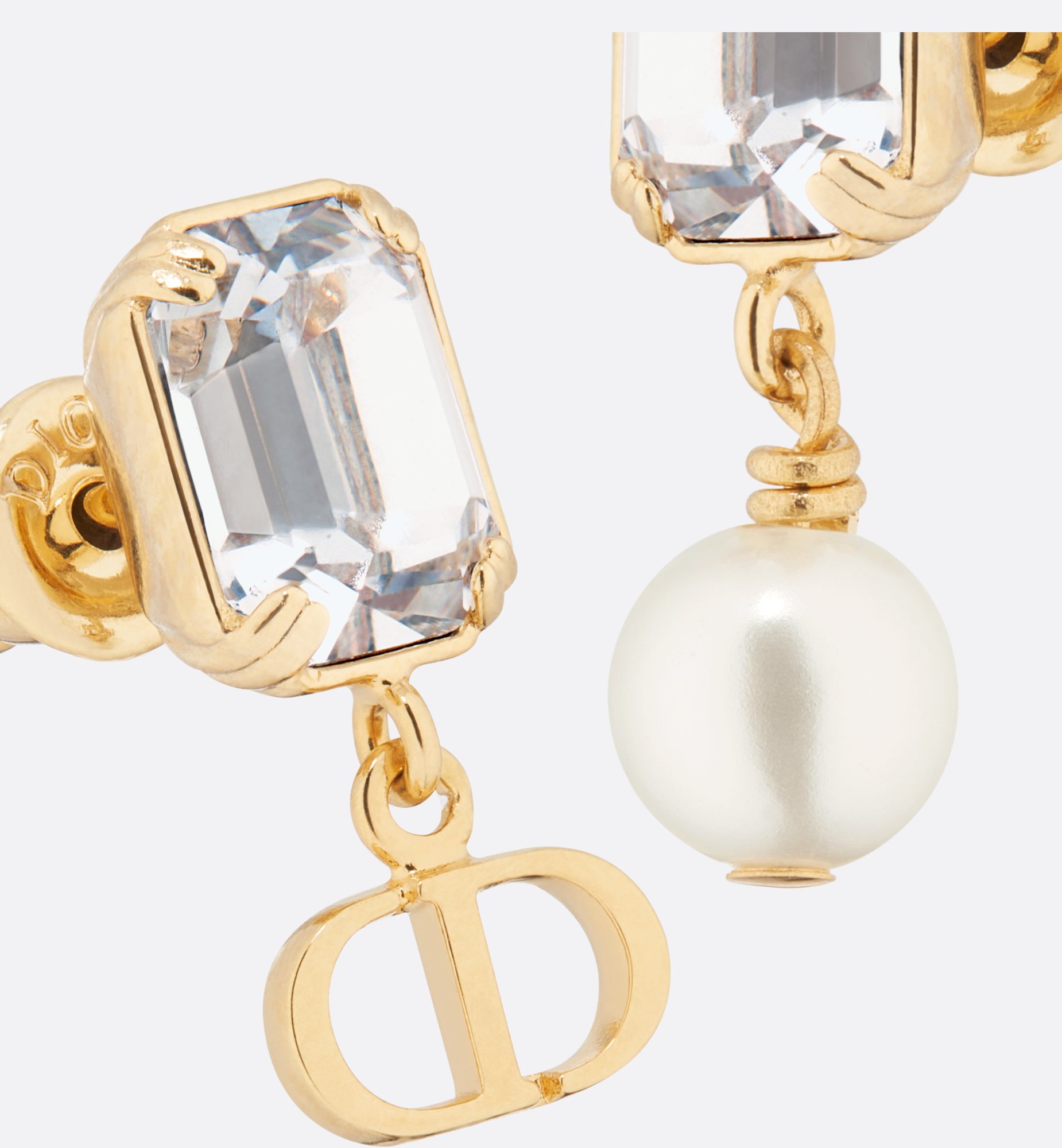 DIOR | Petit CD ピアス メタル & レジンパール - アクセサリー DIOR | Petit CD ピアス メタル & レジンパール - アクセサリー