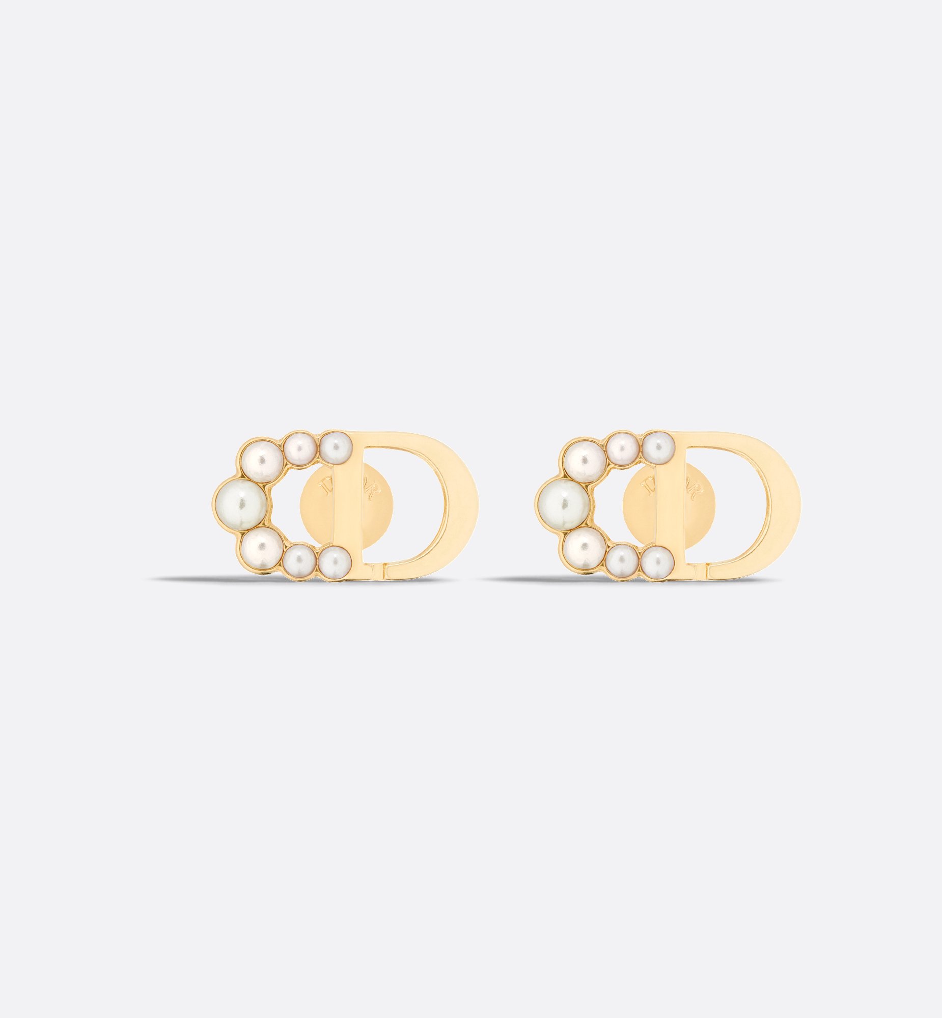 DIOR | Petit CD ミニ スタッドピアス メタル & レジンパール DIOR | Petit CD ミニ スタッドピアス メタル & レジンパール