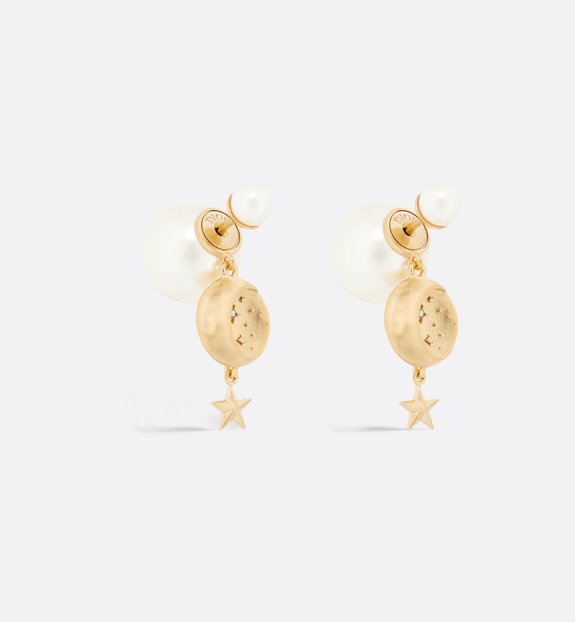 DIOR | Dior Tribales ピアス メタル・レジンパール・クリスタル DIOR | Dior Tribales ピアス メタル・レジンパール・クリスタル