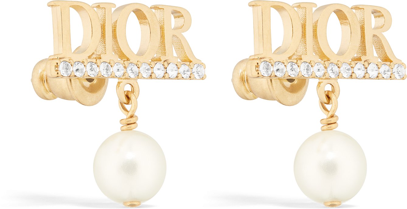 Dio(r)evolution Earrings Three quarter closed view