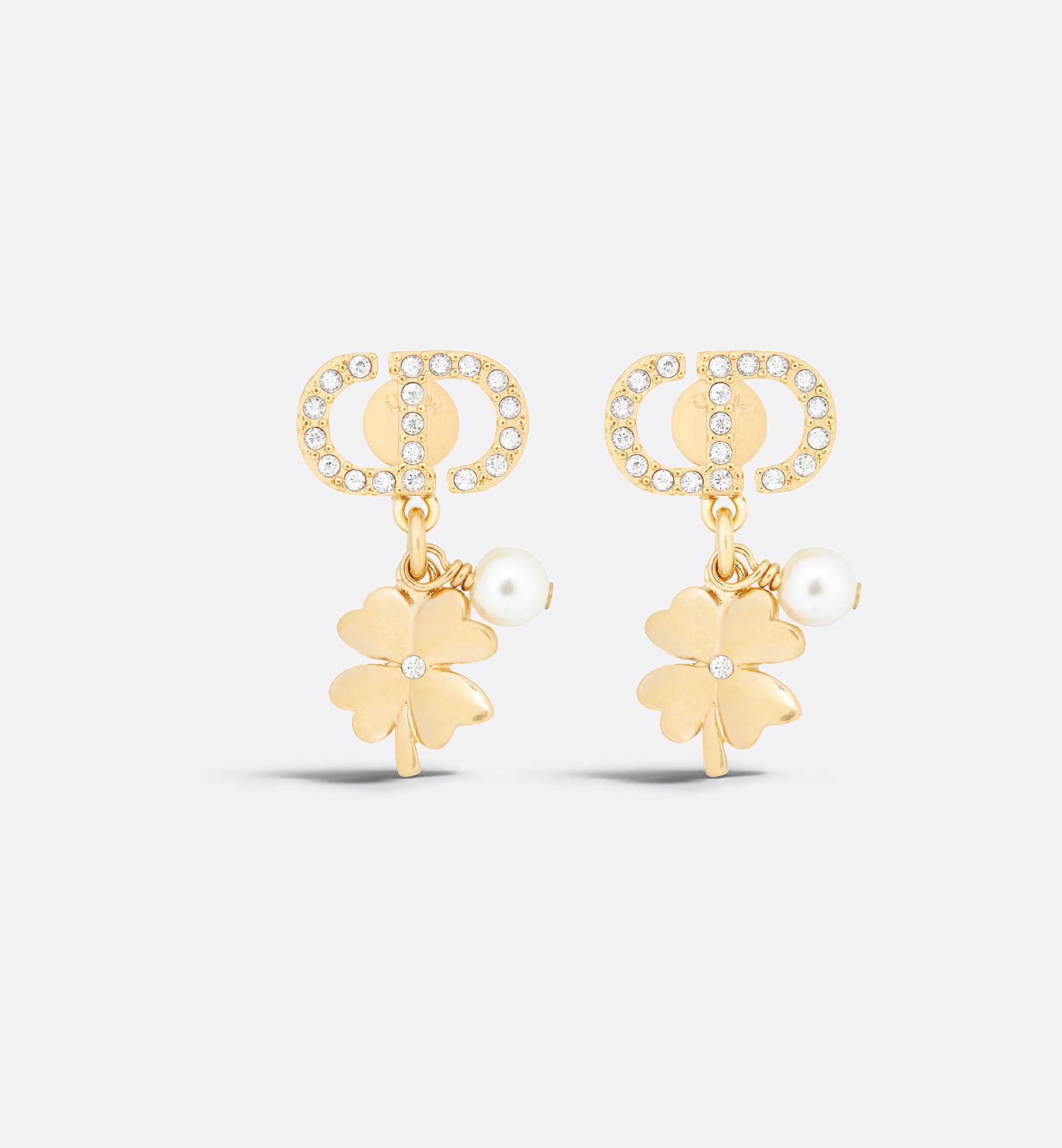 DIOR | Petit CD Lucky Charms ピアス メタル・レジンパール DIOR | Petit CD Lucky Charms ピアス メタル・レジンパール