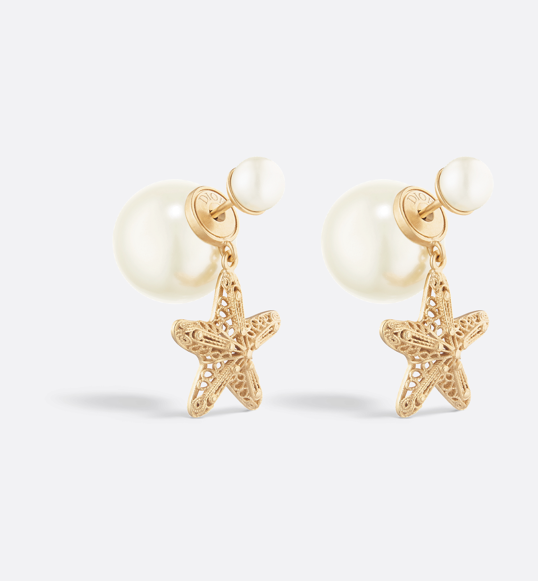 DIOR | Dior Tribales ピアス メタル & レジンパール DIOR | Dior Tribales ピアス メタル & レジンパール