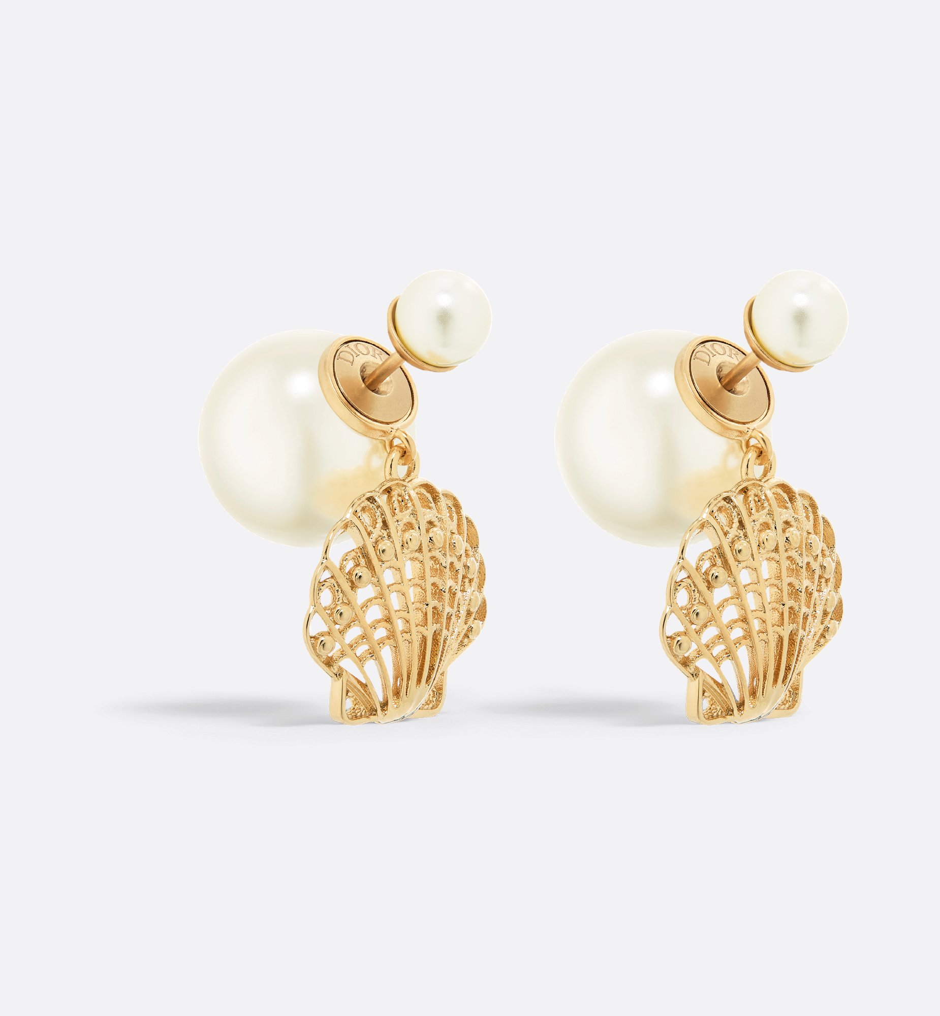 DIOR | Dior Tribales ピアス メタル & レジンパール DIOR | Dior Tribales ピアス メタル & レジンパール