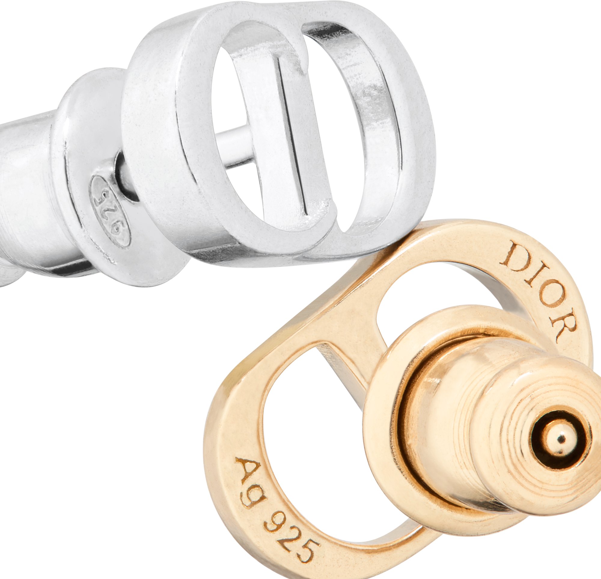 CD Icon Earrings Detailed view