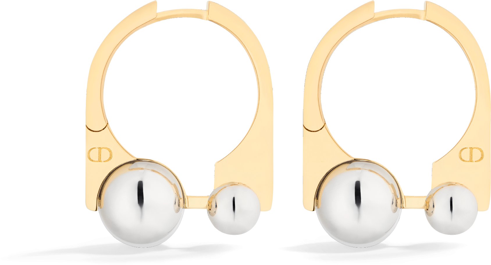 Medium Dior Tribales New Look Earrings Profile view