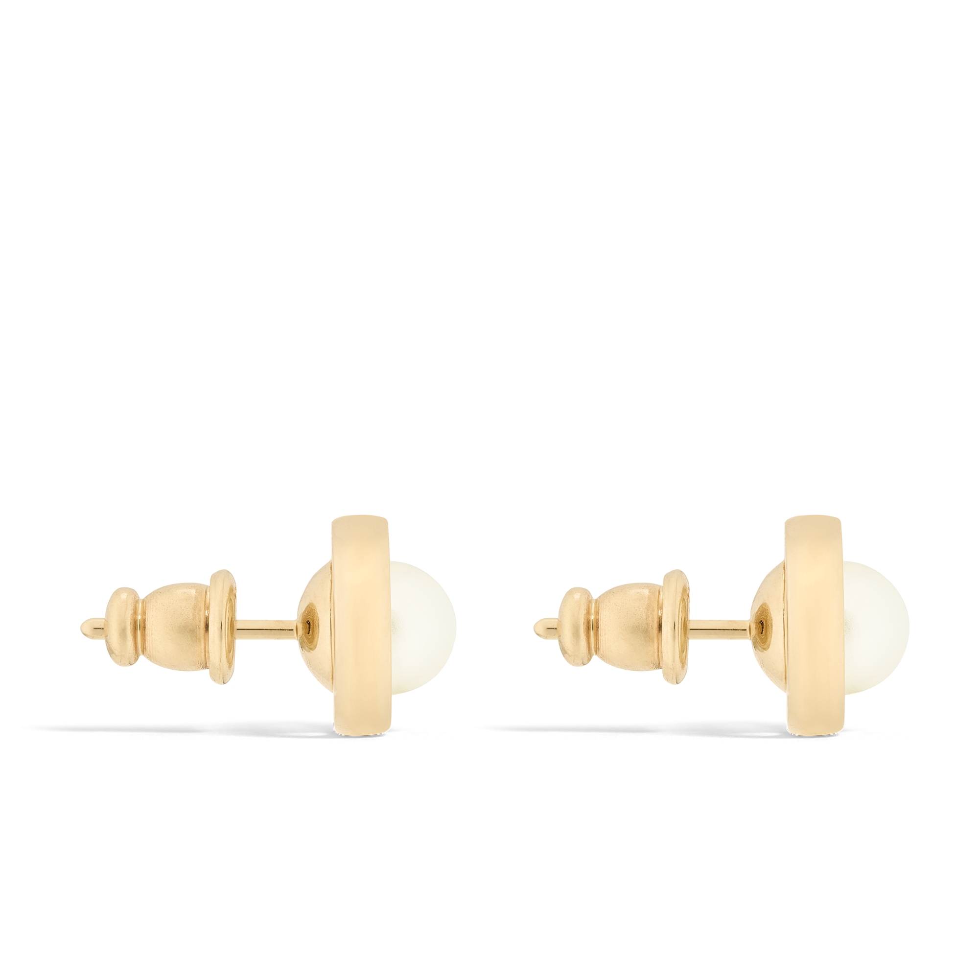 Dormeuses Créoles Avec Résine époxy Et Oxydes De Zirconium 15.5 Mm Dore Crystal Blanc X2 P 417071