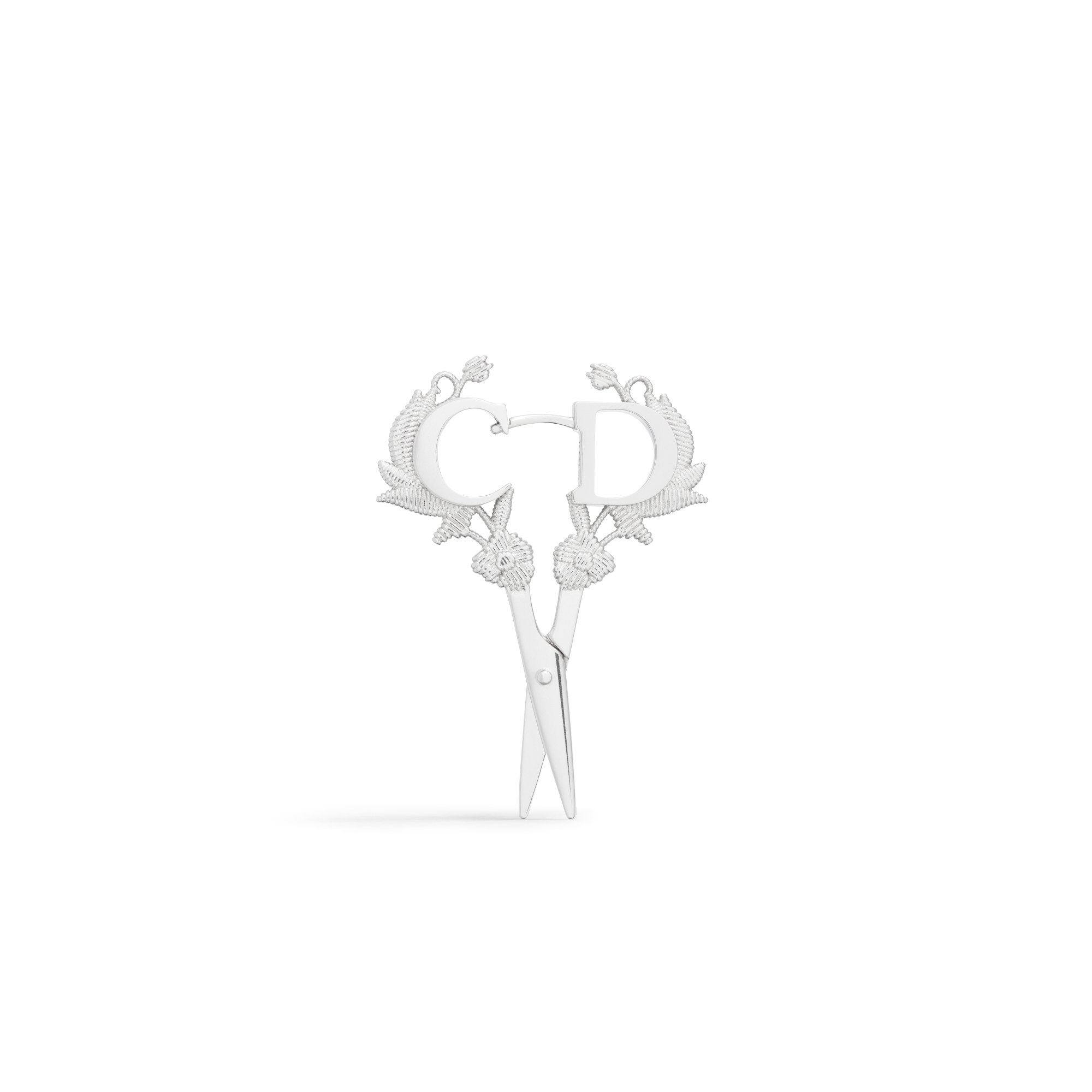 CD Icon ピアス 真鍮 E01