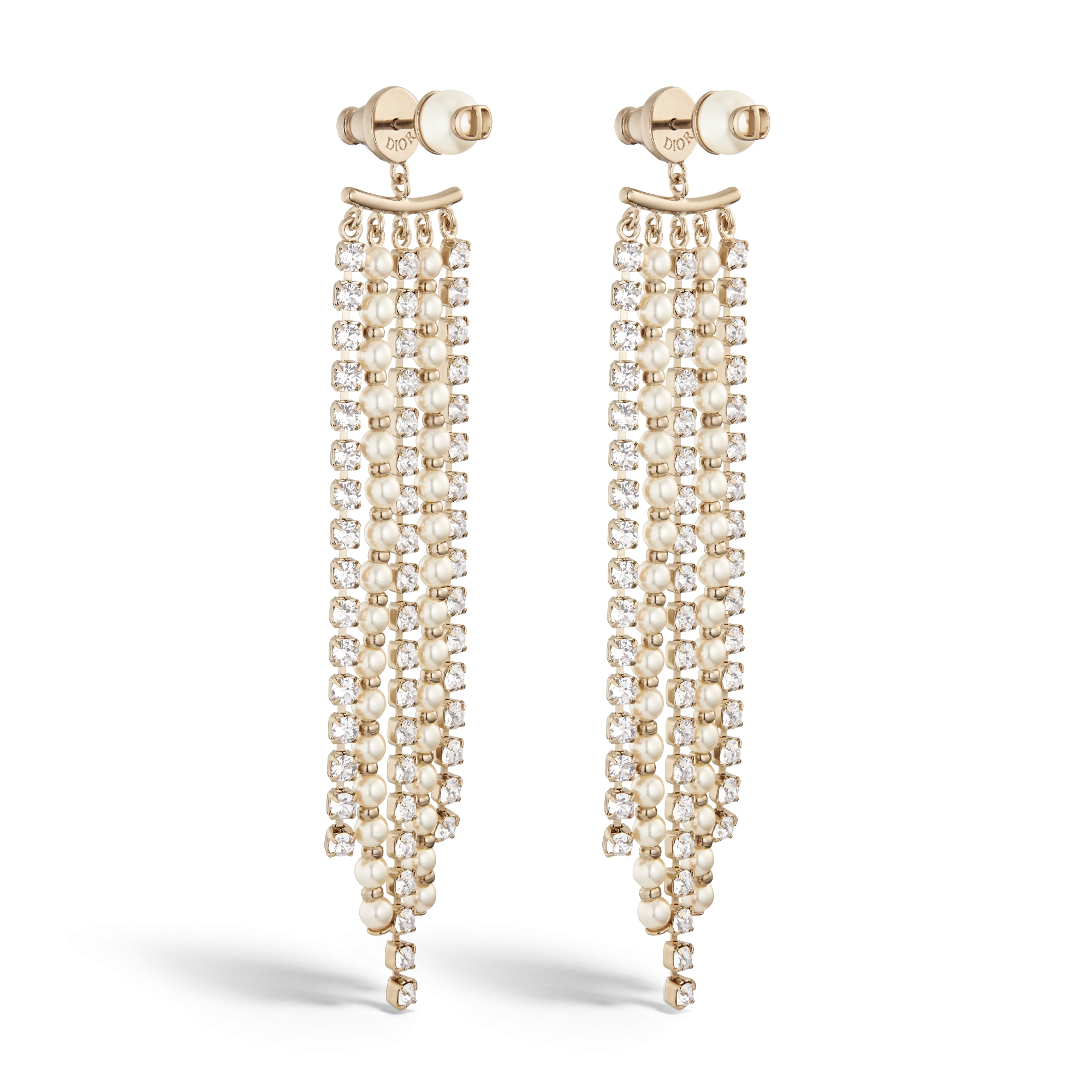 Orecchini In Oro Bianco 18 Kt Con Diamanti E Perla Oceanica Giapponese 77 50 Mm - Foto 3