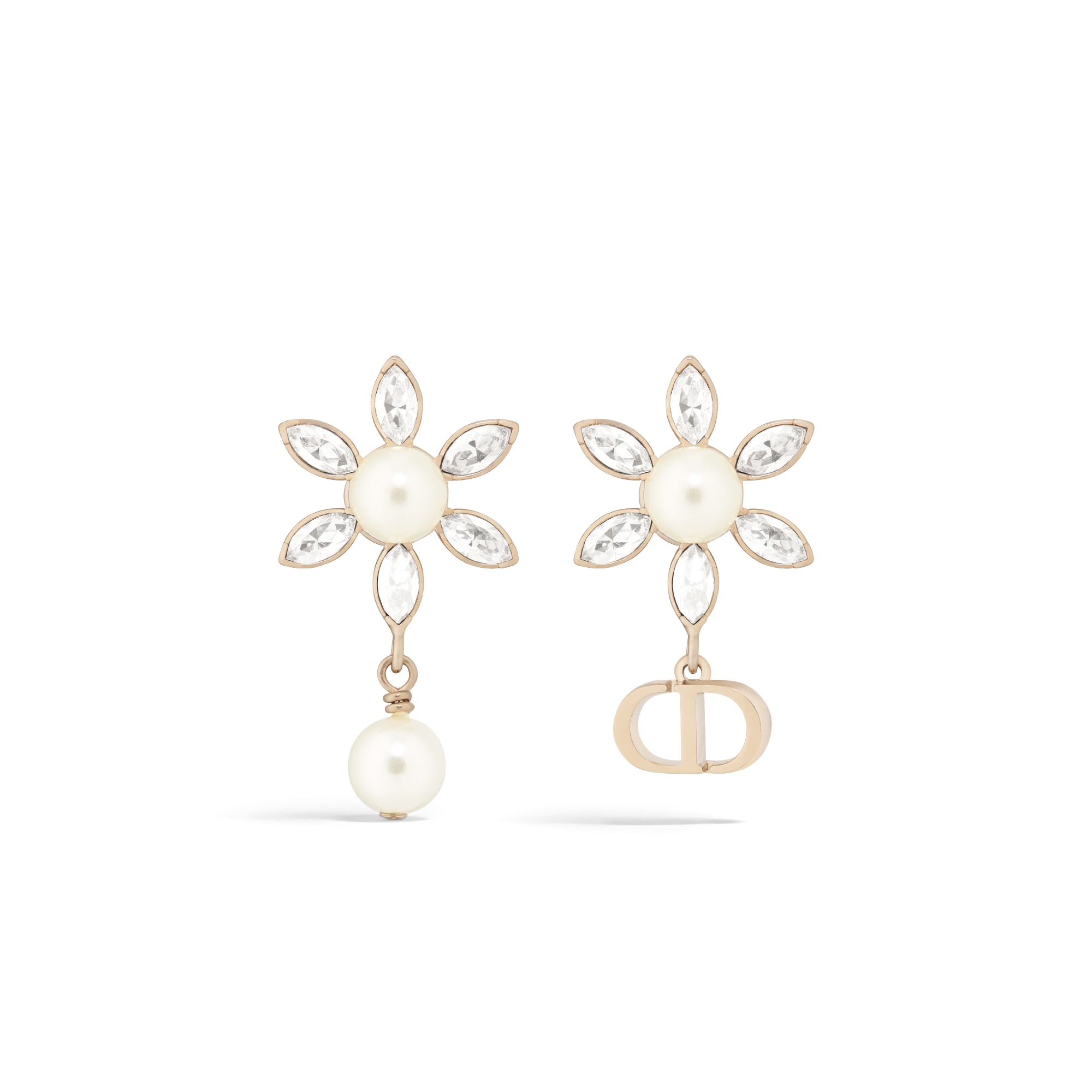 DIOR | Dior Tribales ピアス メタル・レジンパール・クリスタル