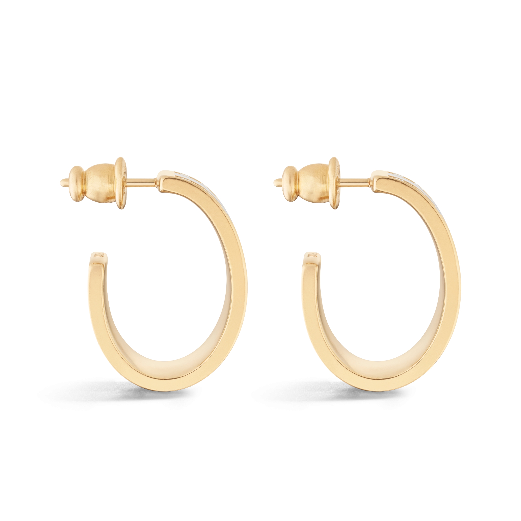 Dior フープピアス Dior ディオール CDフープピアス ゴールドプレーテッド