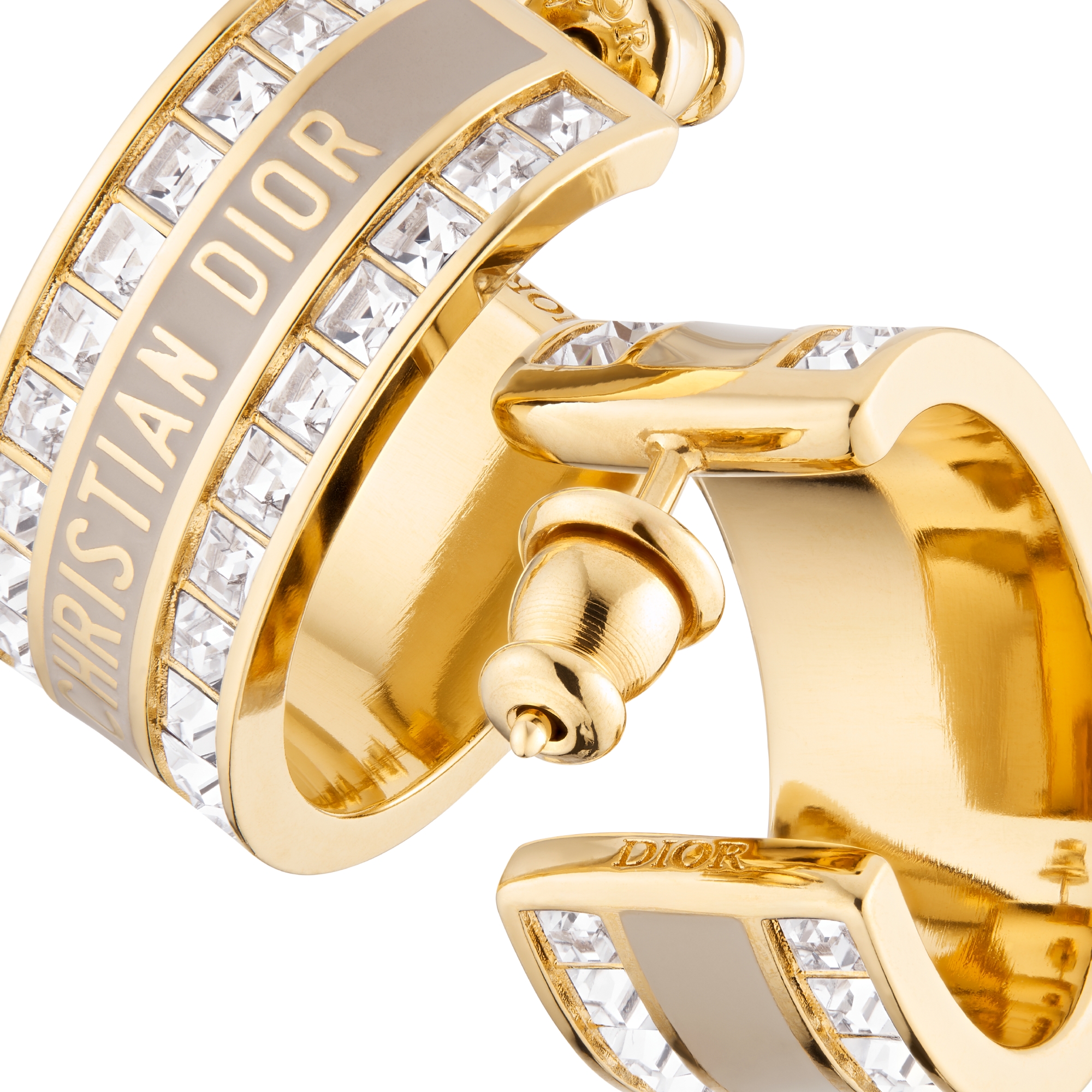 DIOR | Dior Night Code フープピアス メタル・クリスタル