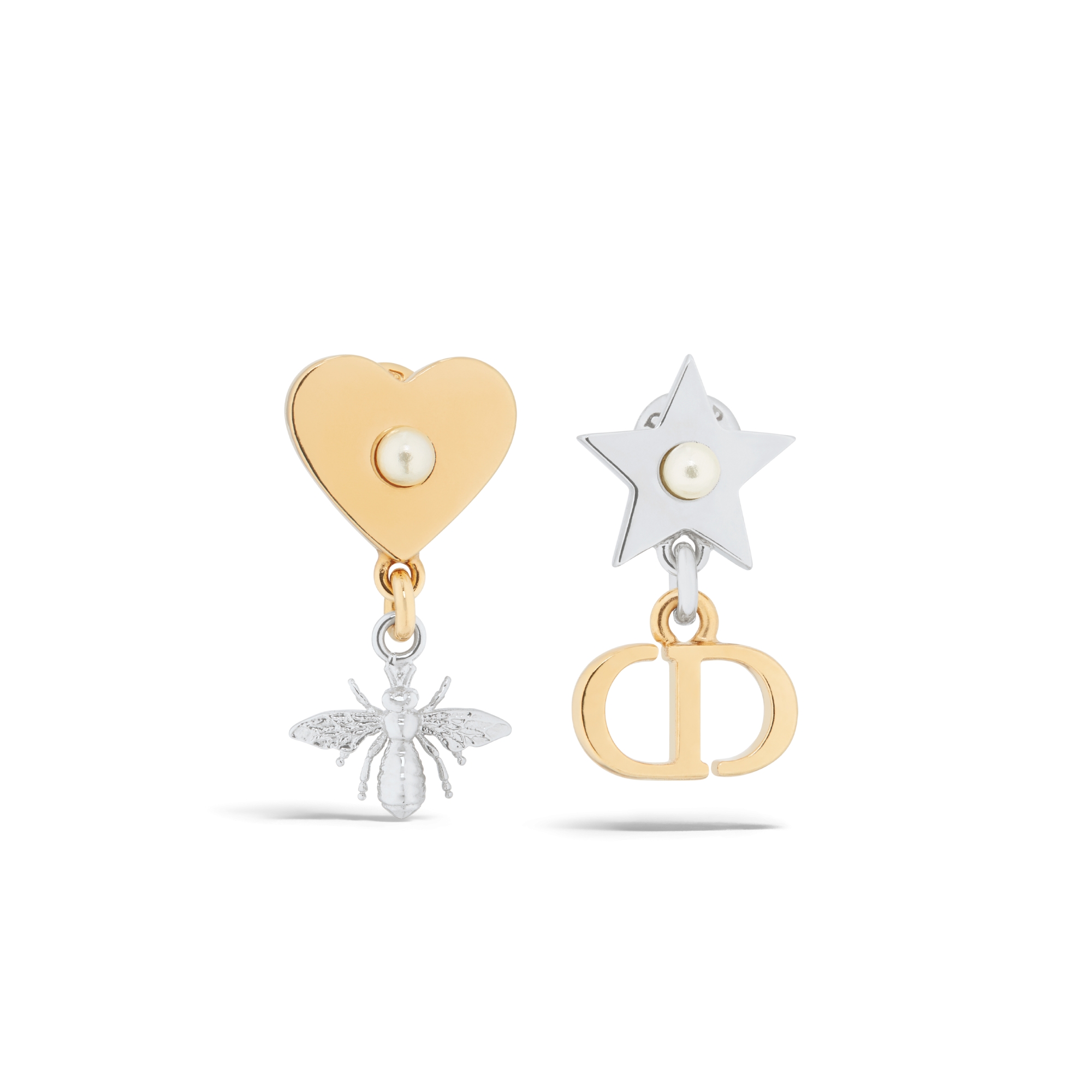 Dior Petit CD Lucky Charms ピアス E4155WOMRSD301_E01?$