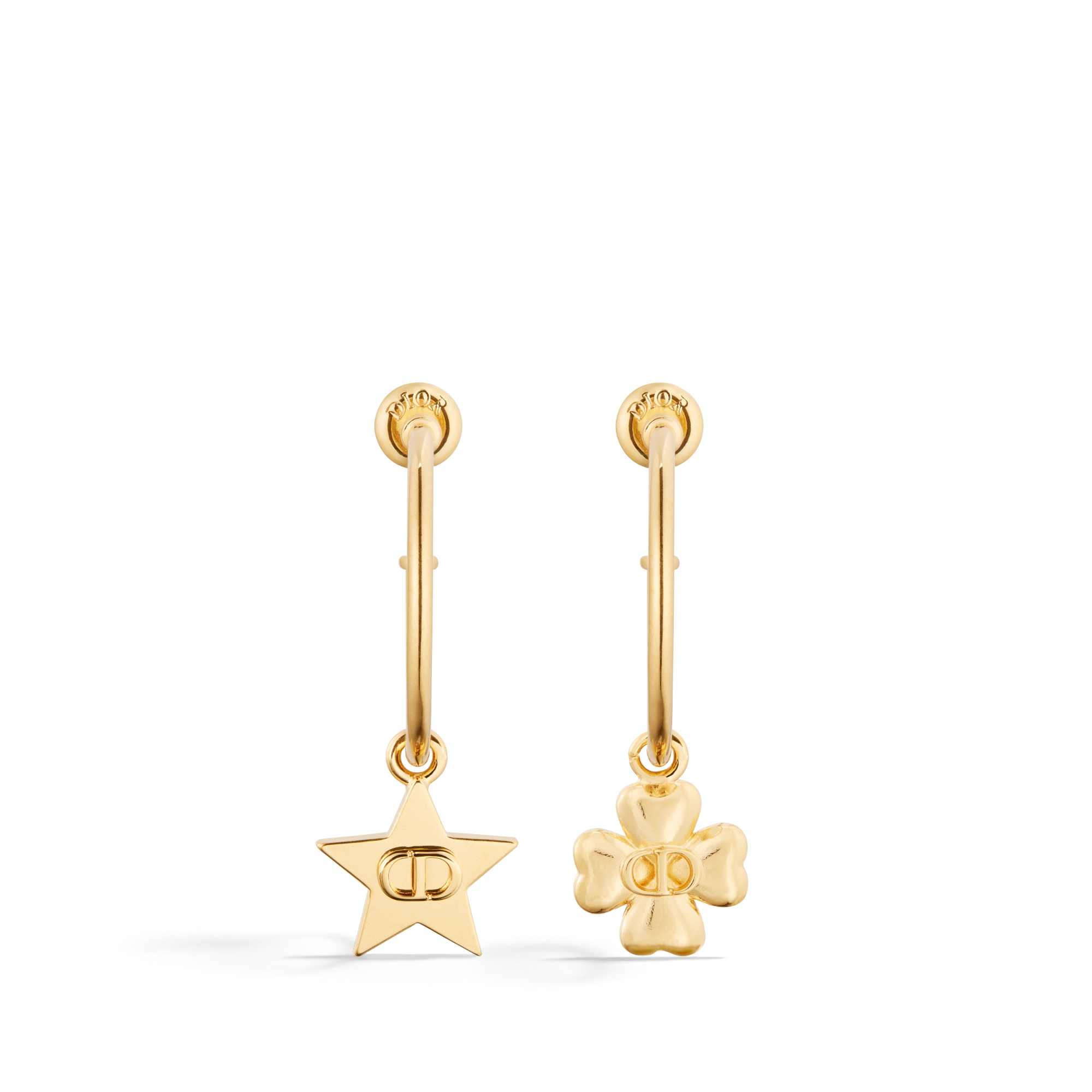 Lucky Dior Hoop Earrings