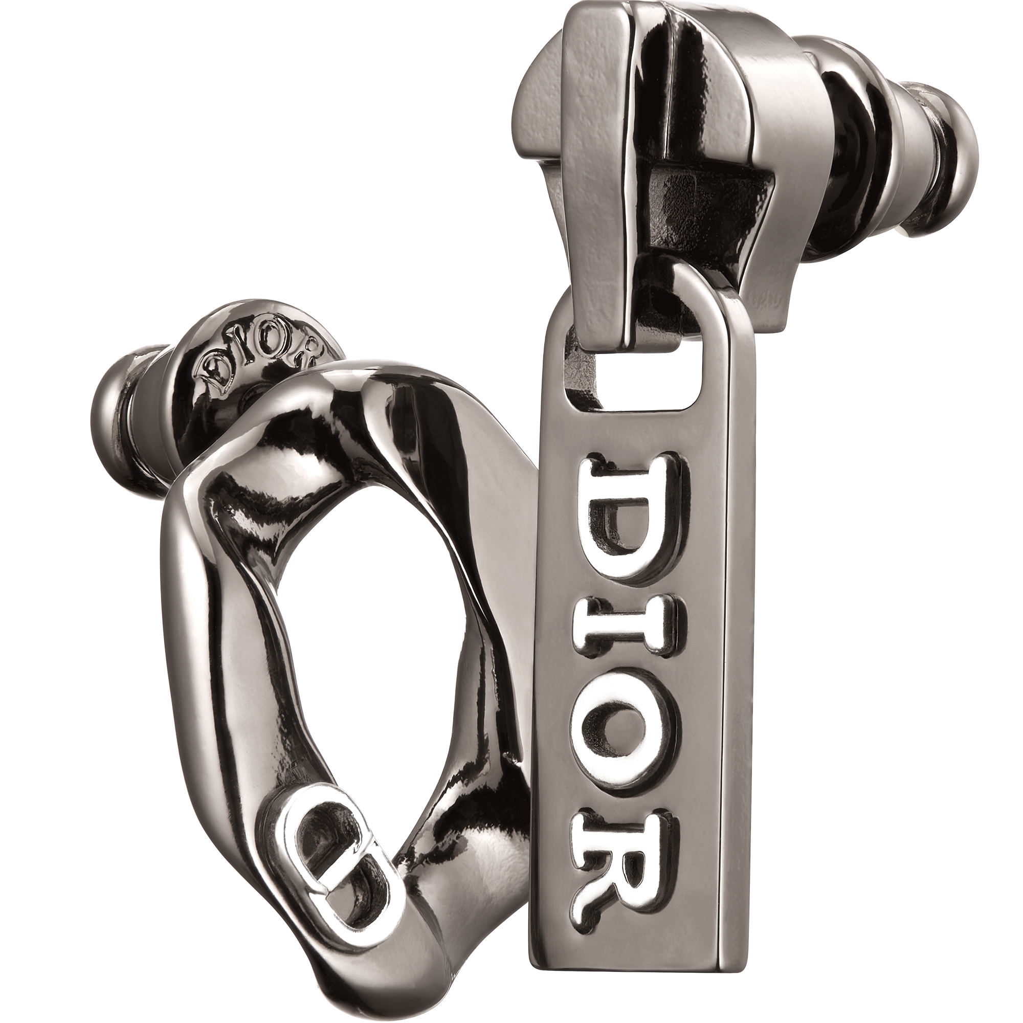 Dior Contrast Earrings