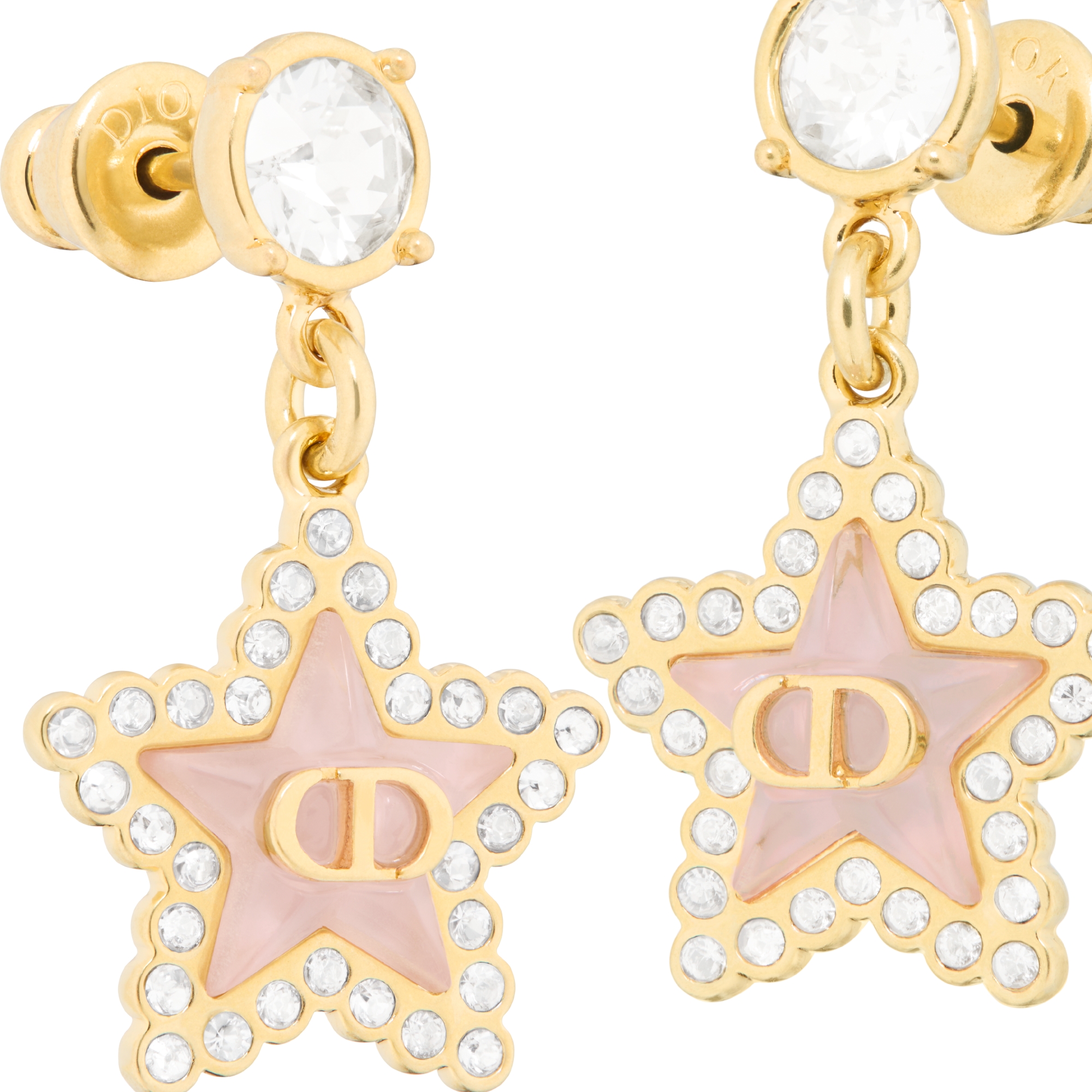 DIOR | Petit CD Lucky Baroque ピアス メタル・クリスタル・ガラス