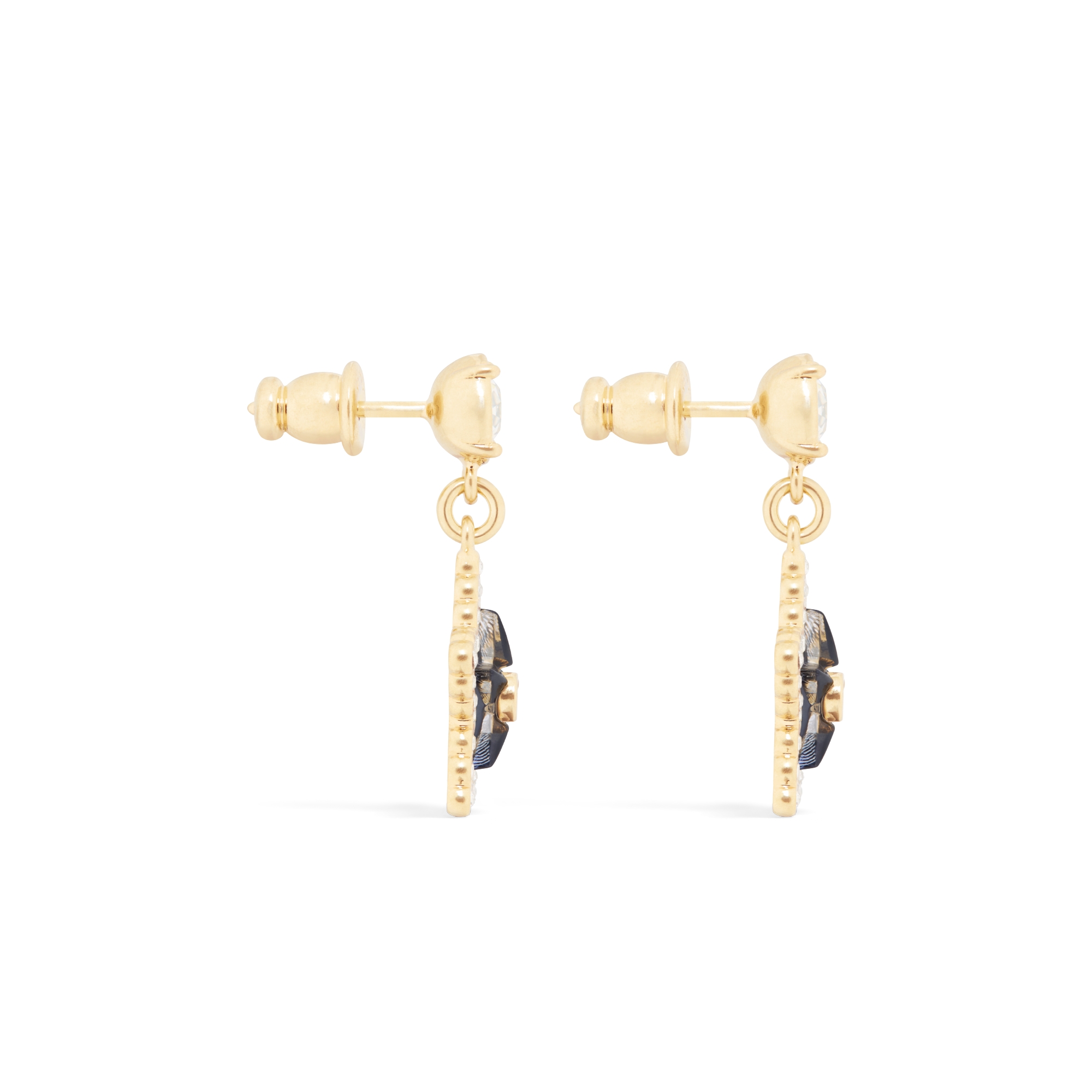 Petit CD Lucky Baroque ピアス メタル・クリスタル・ガラス E02