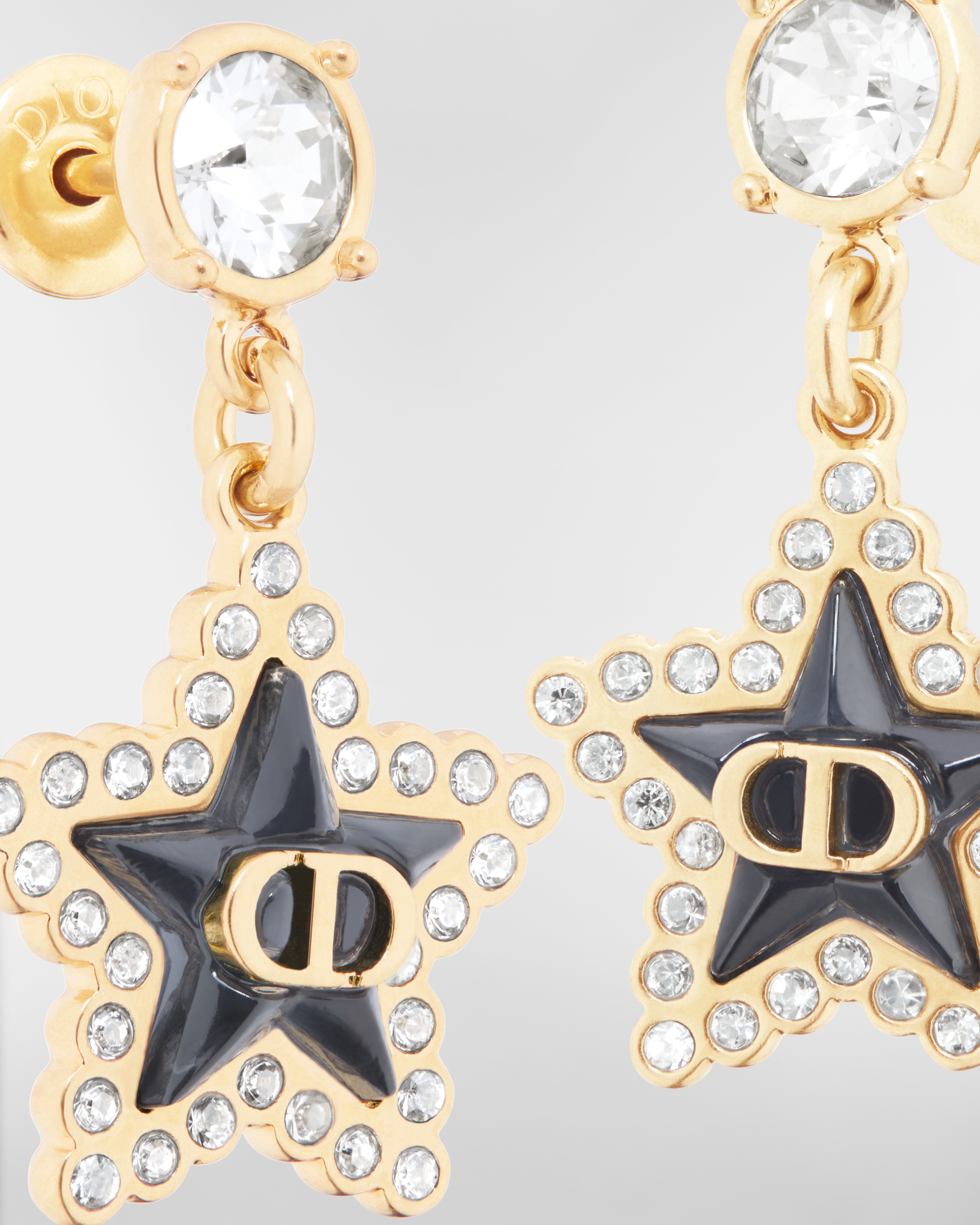 DIOR | Petit CD Lucky Baroque ピアス メタル・クリスタル・ガラス