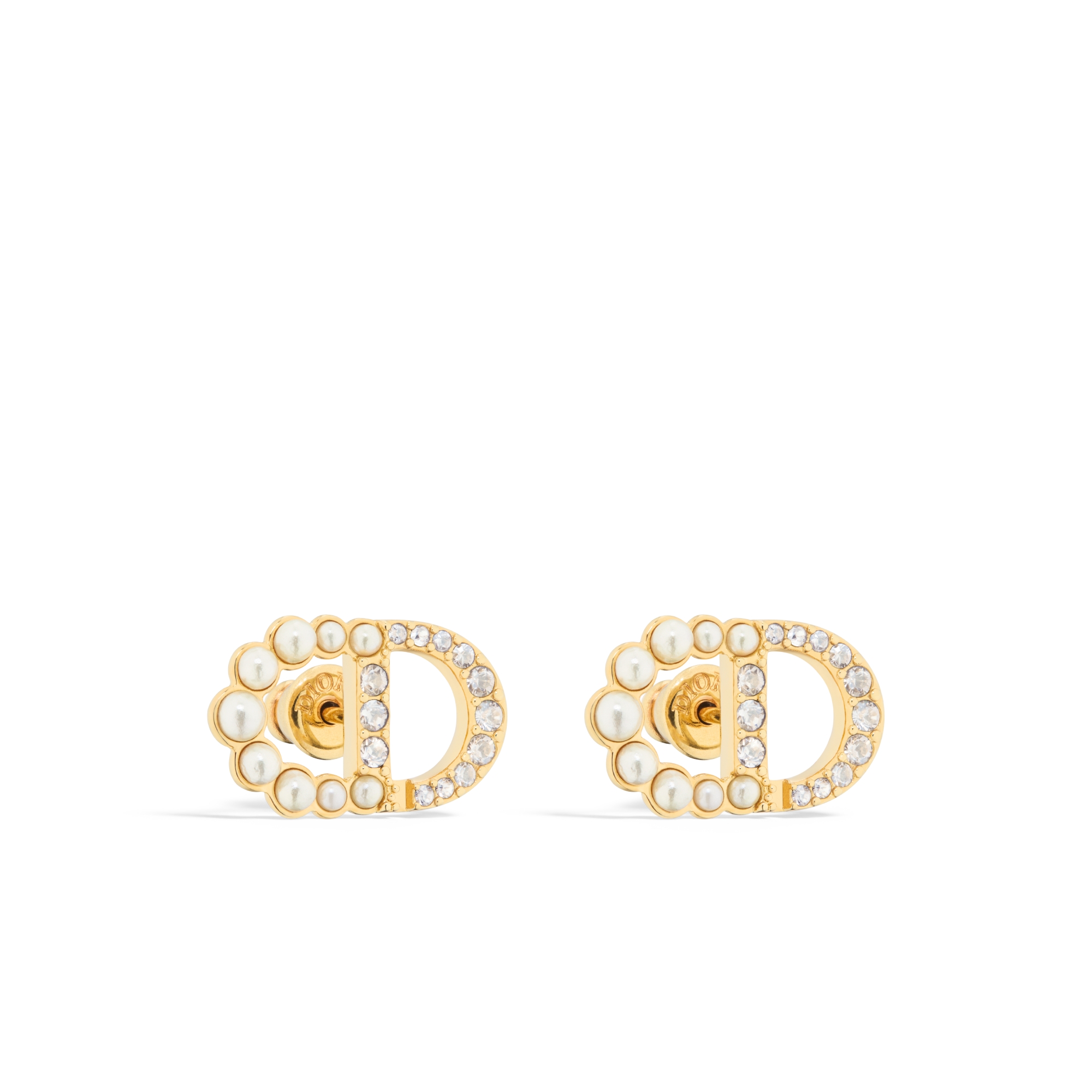Petit CD Duo Stud Earrings