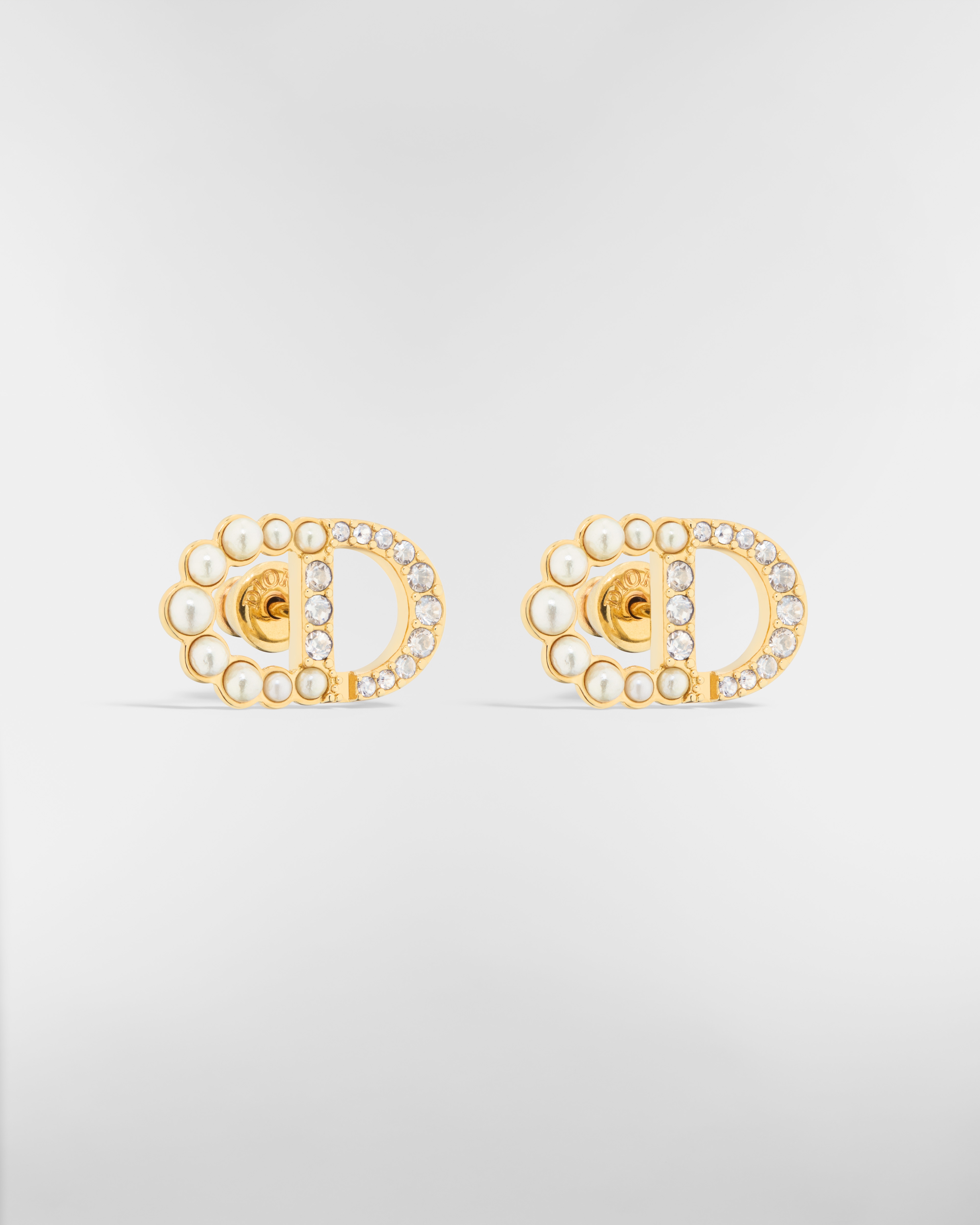 Petit CD Duo Stud Earrings