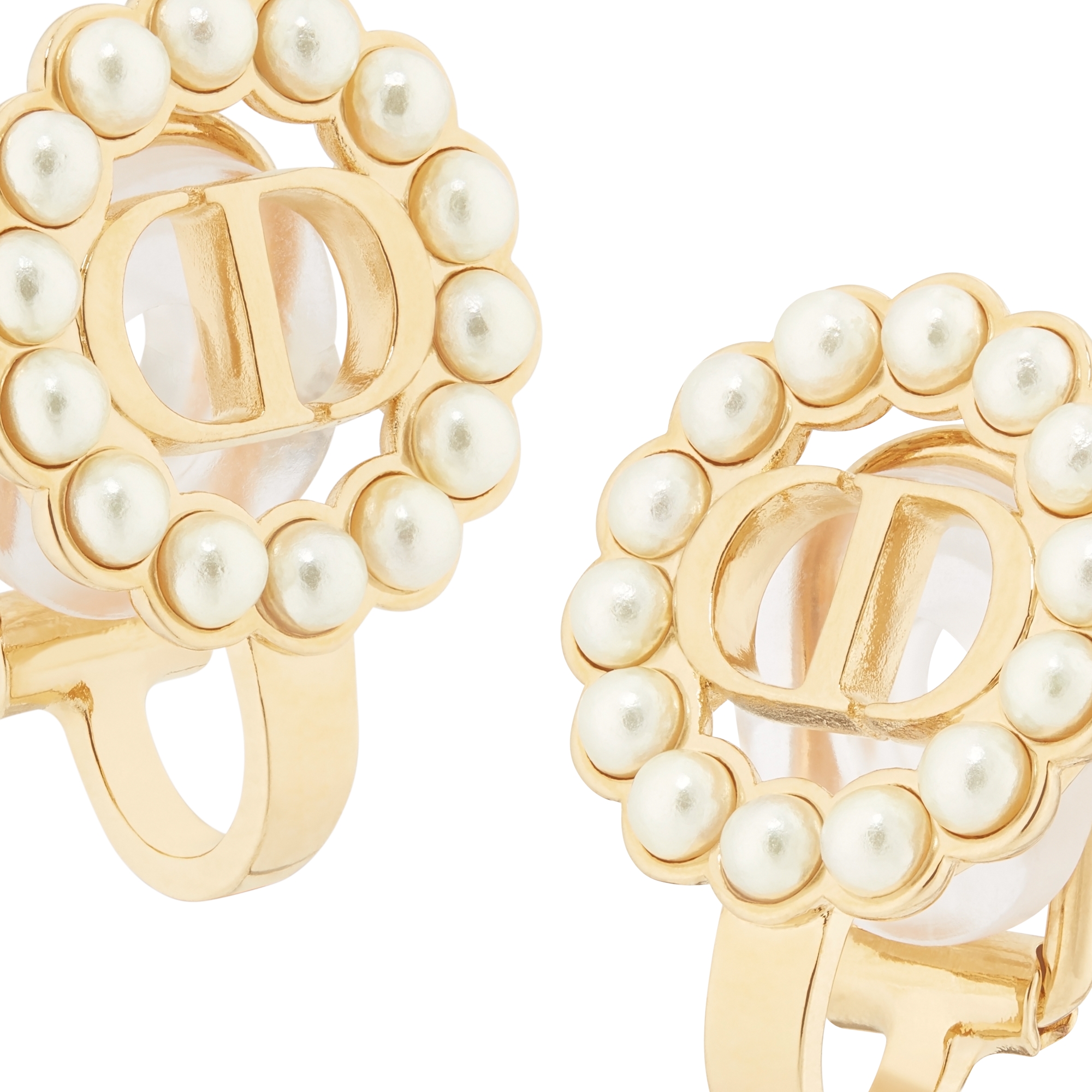 DIOR | Petit CD Circle クリップオン スタッドイヤリング