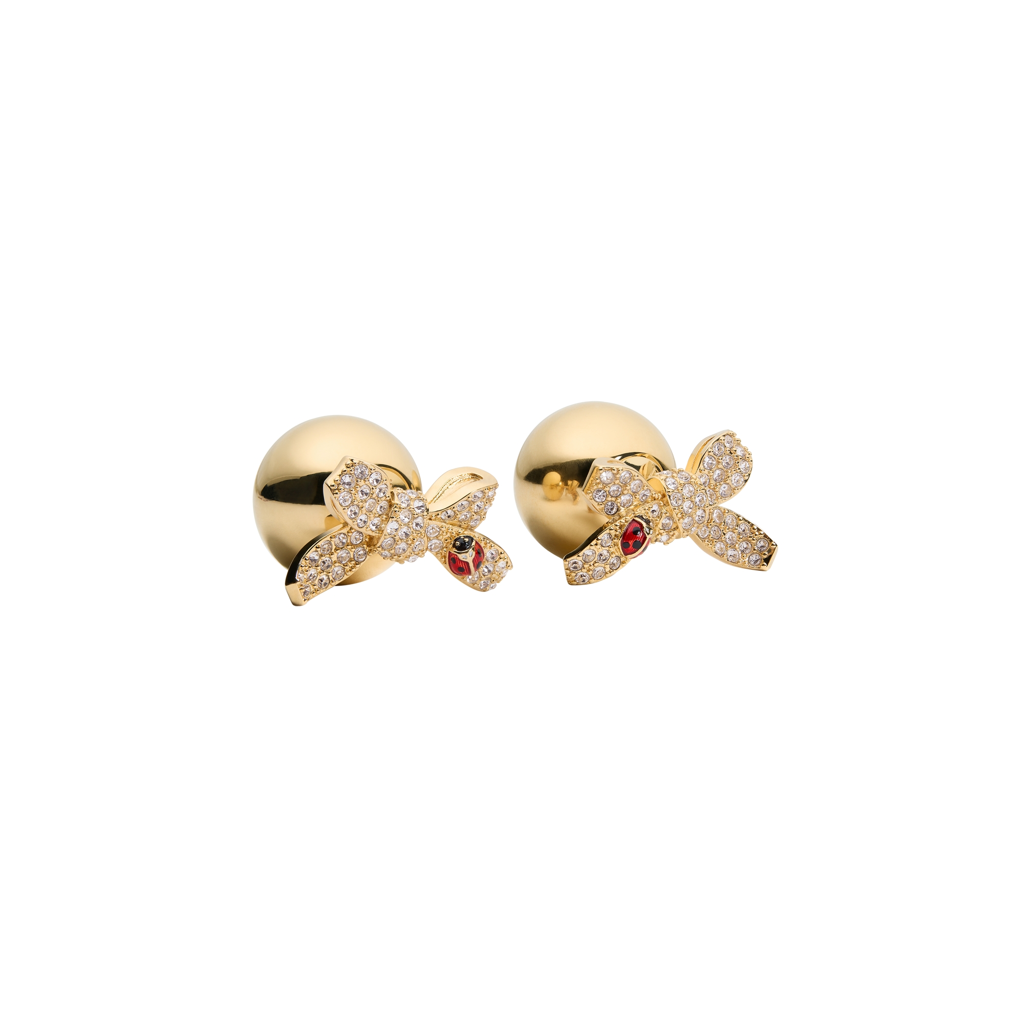 Dior ピアス　オブリーク DIOR | Dior Tribales ピアス メタル・クリスタル・ラッカー