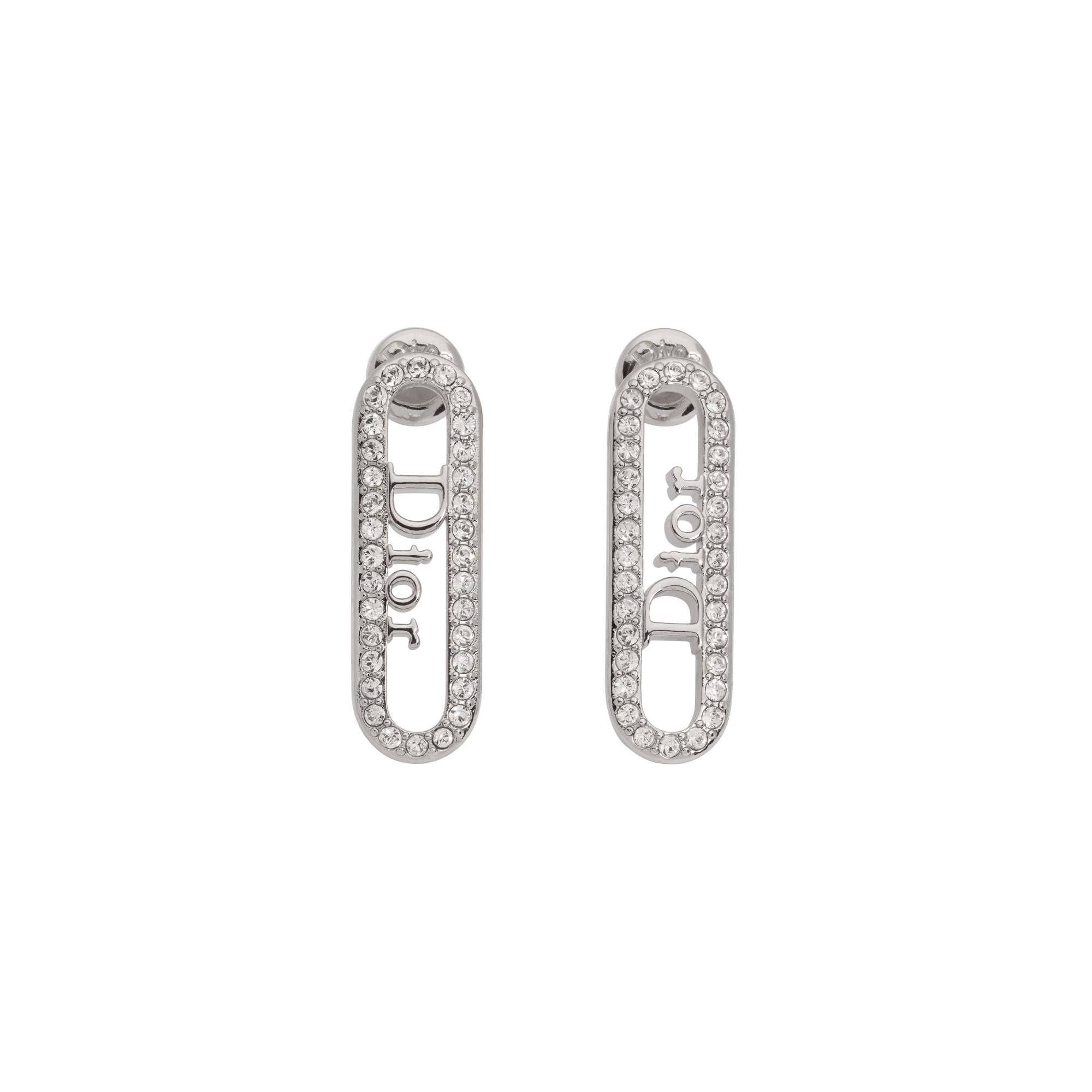 DIOR | Dior Link ピアス メタル & クリスタル