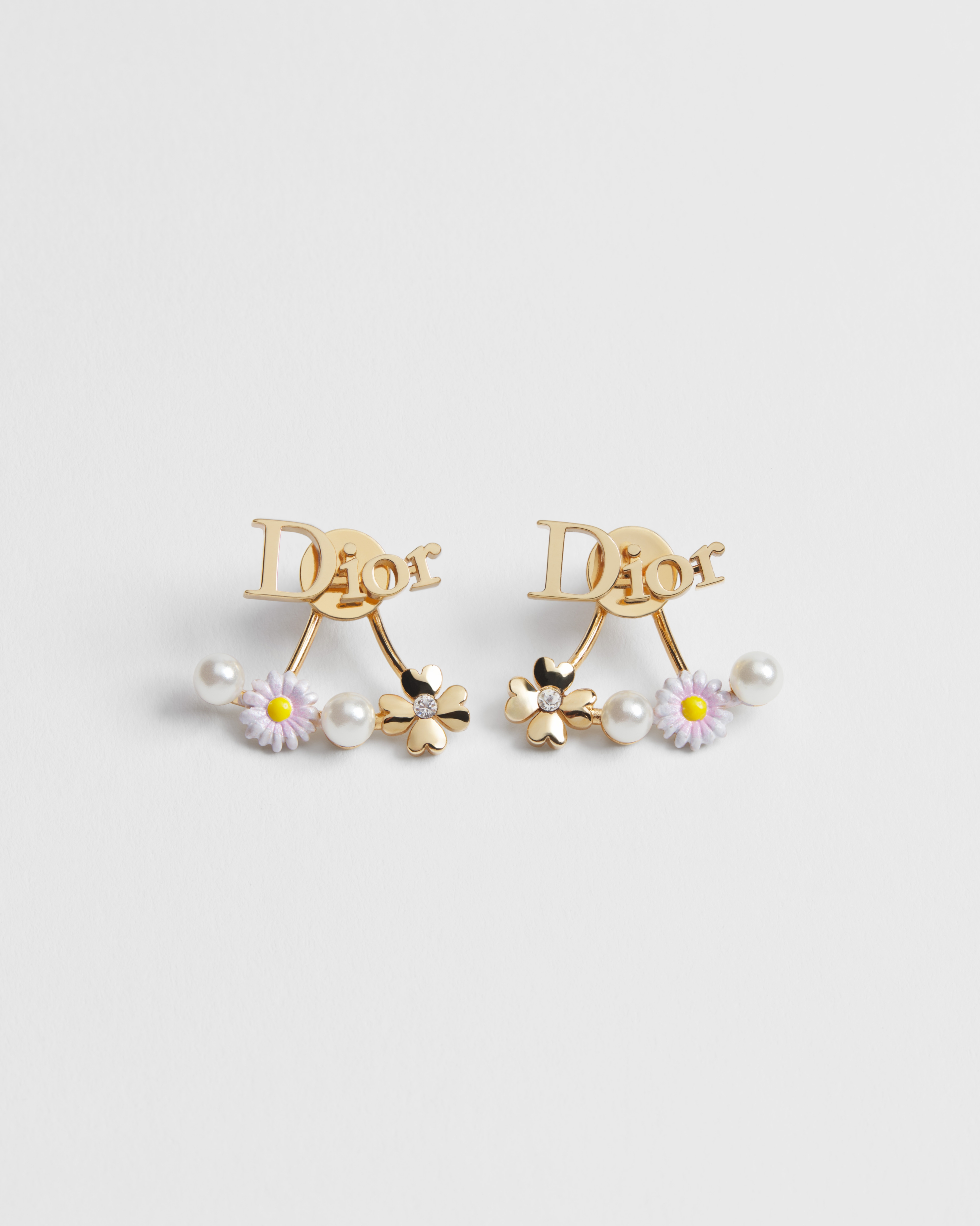 Dior Mini Daisy Earrings
