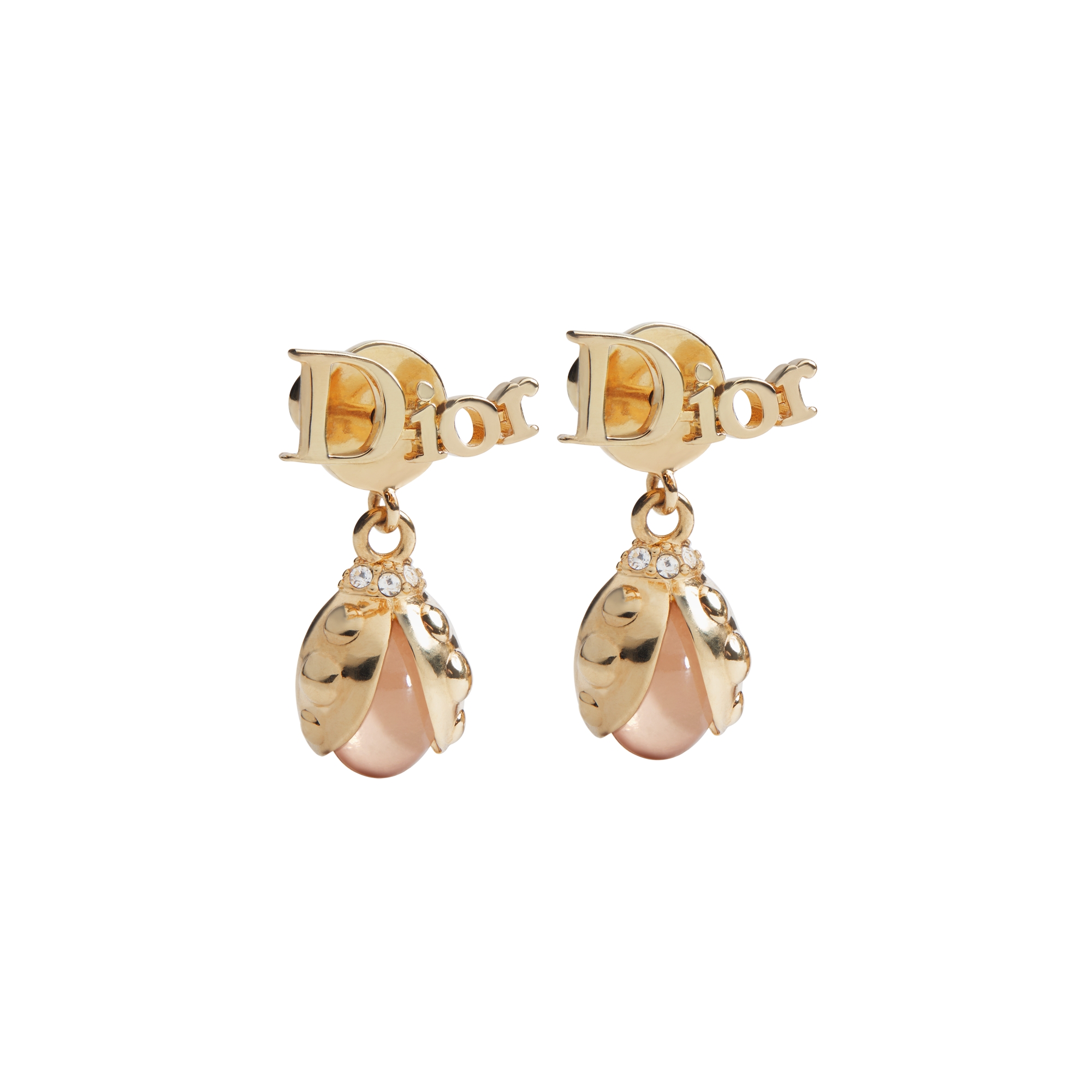 DIOR | Dior Ladybug ピアス メタル・クリスタル・ガラス