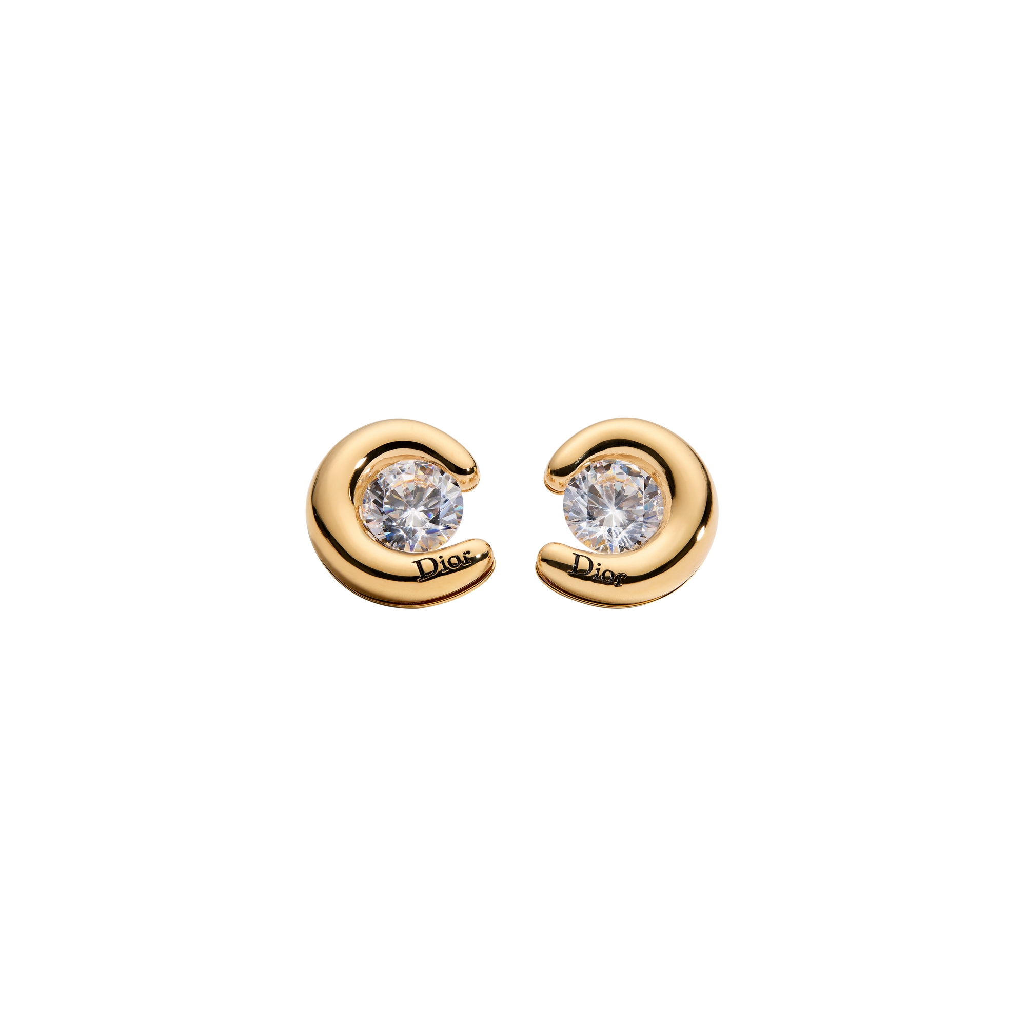 ディオール Dior サドルバッグ ロゴ アクセサリー ピアス メタル ゴールド DIOR | Saddle ストラップ付き バッグ グレインドカーフスキン