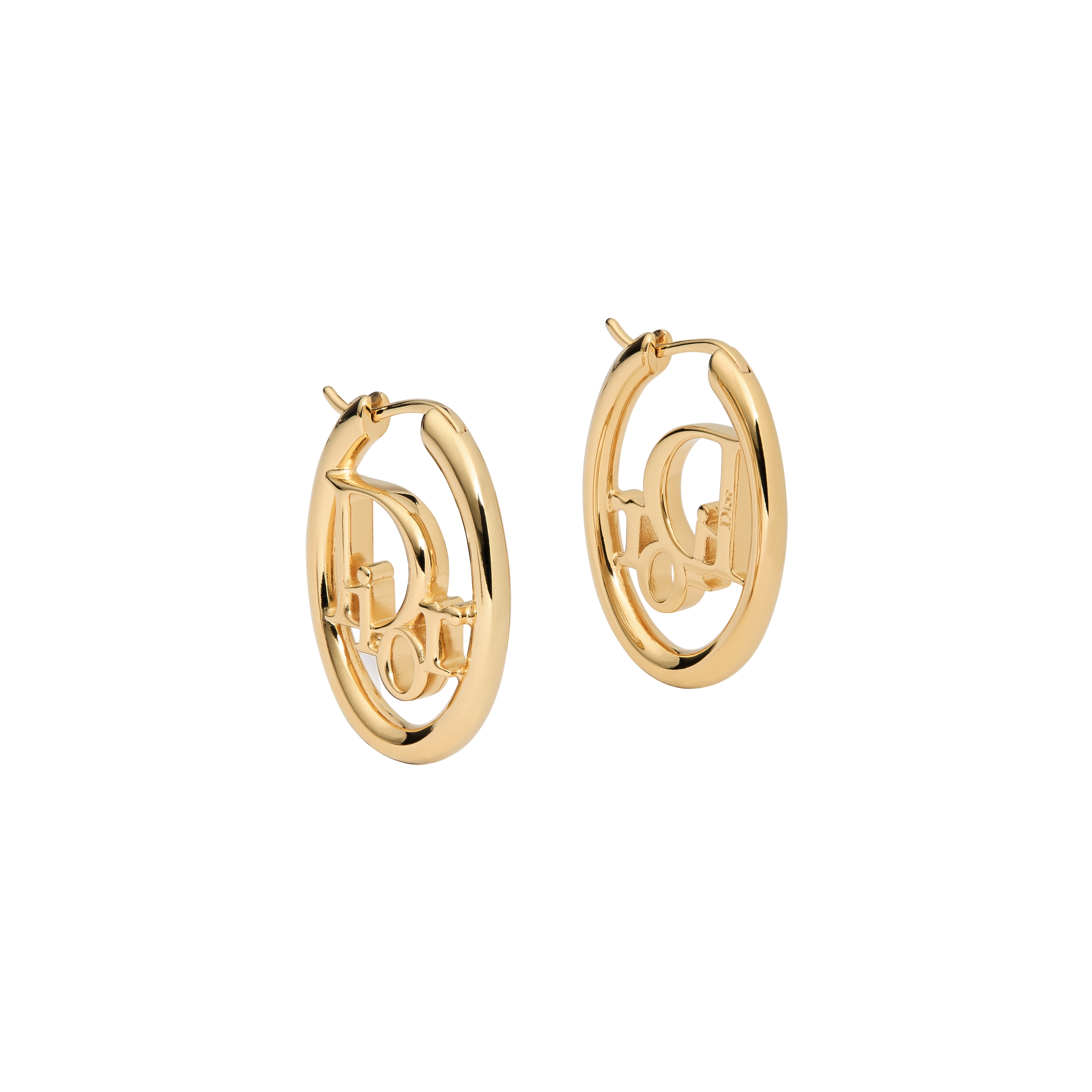 DIOR | Dior Oblique フープピアス メタル